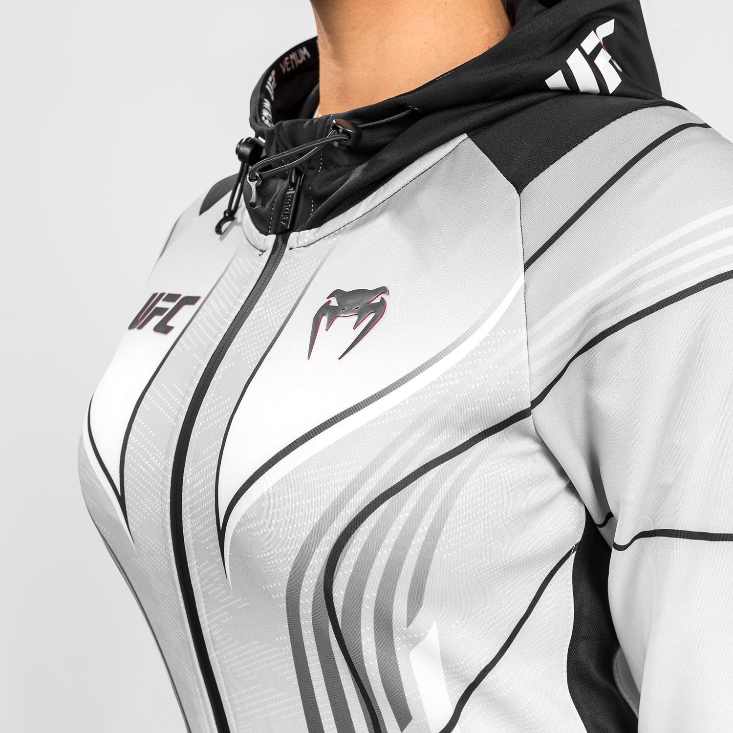 Sweatshirt à Capuche Femme UFC Venum Authentic Fight Night 2.0 - Blanc - product-type_Vestes