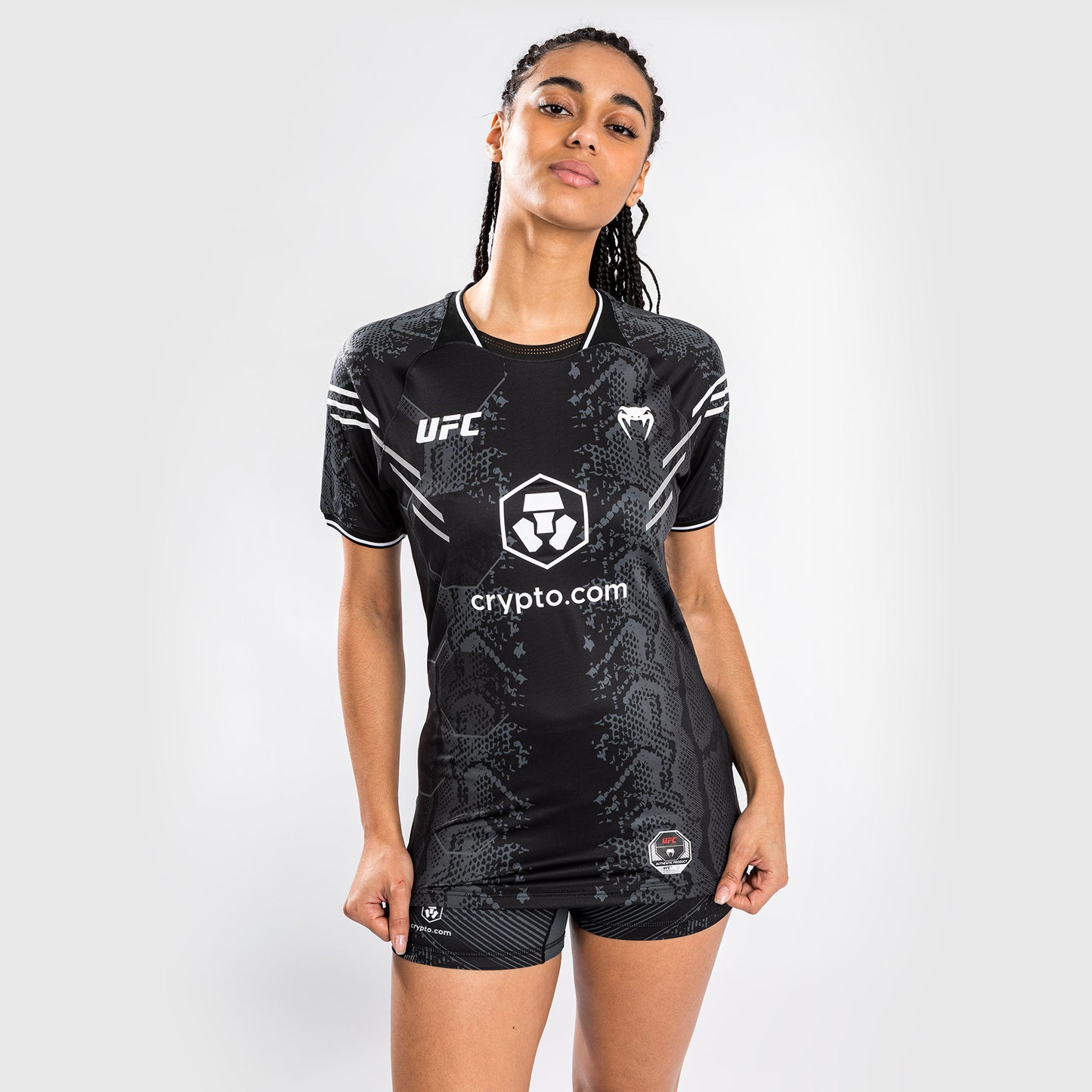 T-shirt Technique Personnalisé pour Femmes UFC Adrenaline by Venum Authentic Fight Night - Noir - product-type_T-Shirts Dry Tech