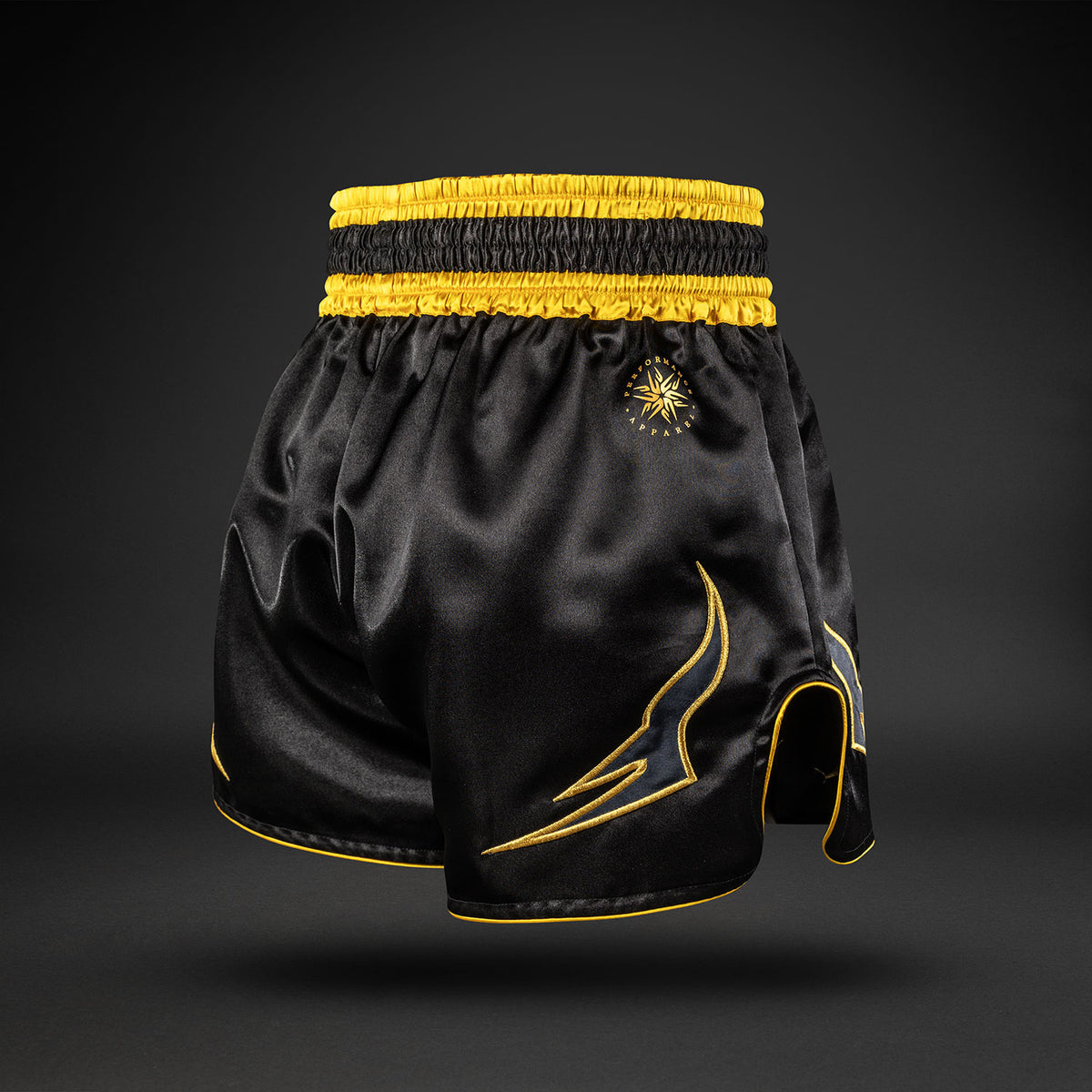 Short de Muay Thai Venum Bangkok Fury - Noir/Or