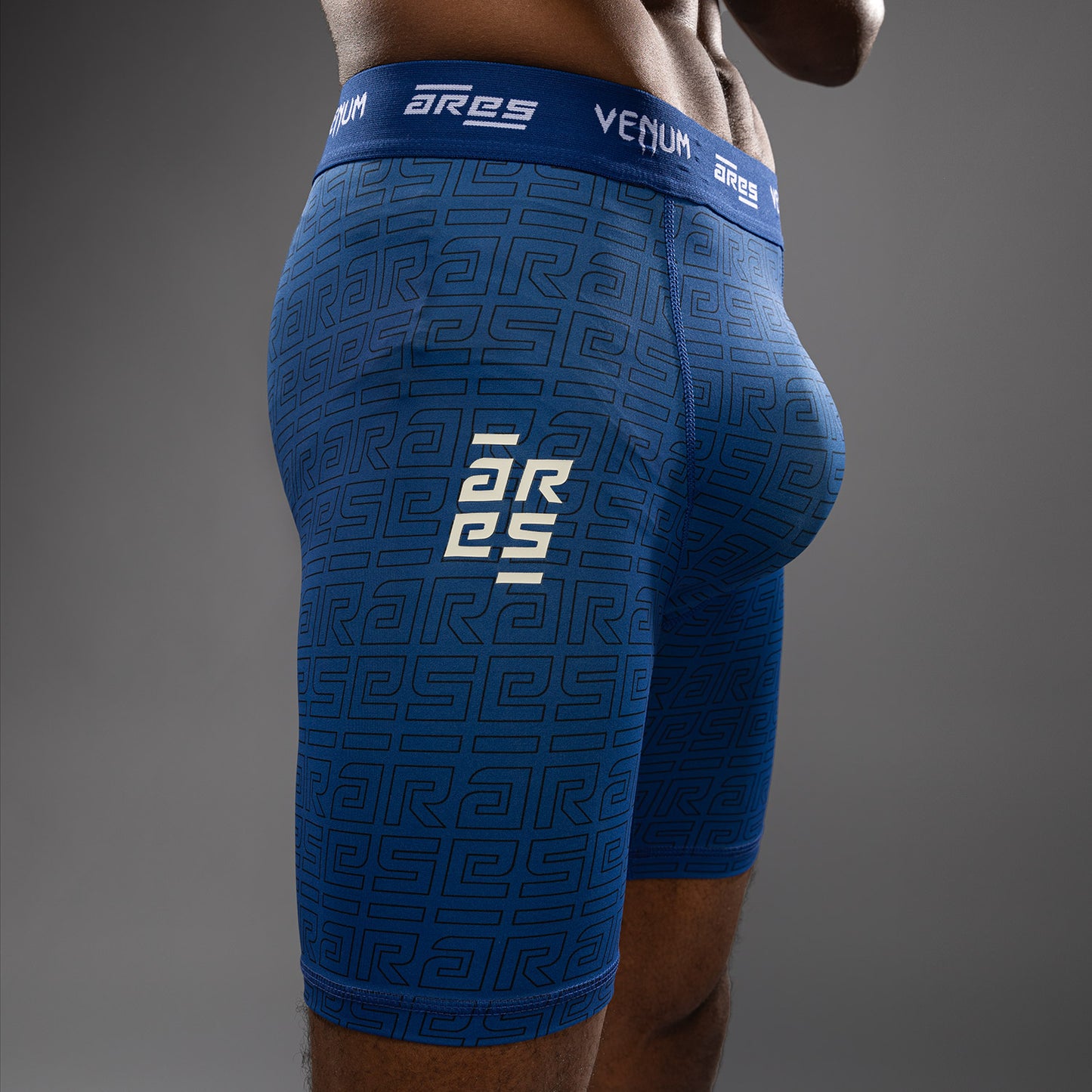 Short de Compression pour Hommes Venum x Ares - Bleu Royal - product-type_Shorts de compression