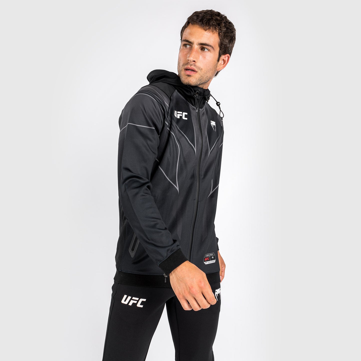 Sweat à capuche Walkout UFC Venum Authentic Fight Night 2.0 pour homme - Noir - product-type_Vestes
