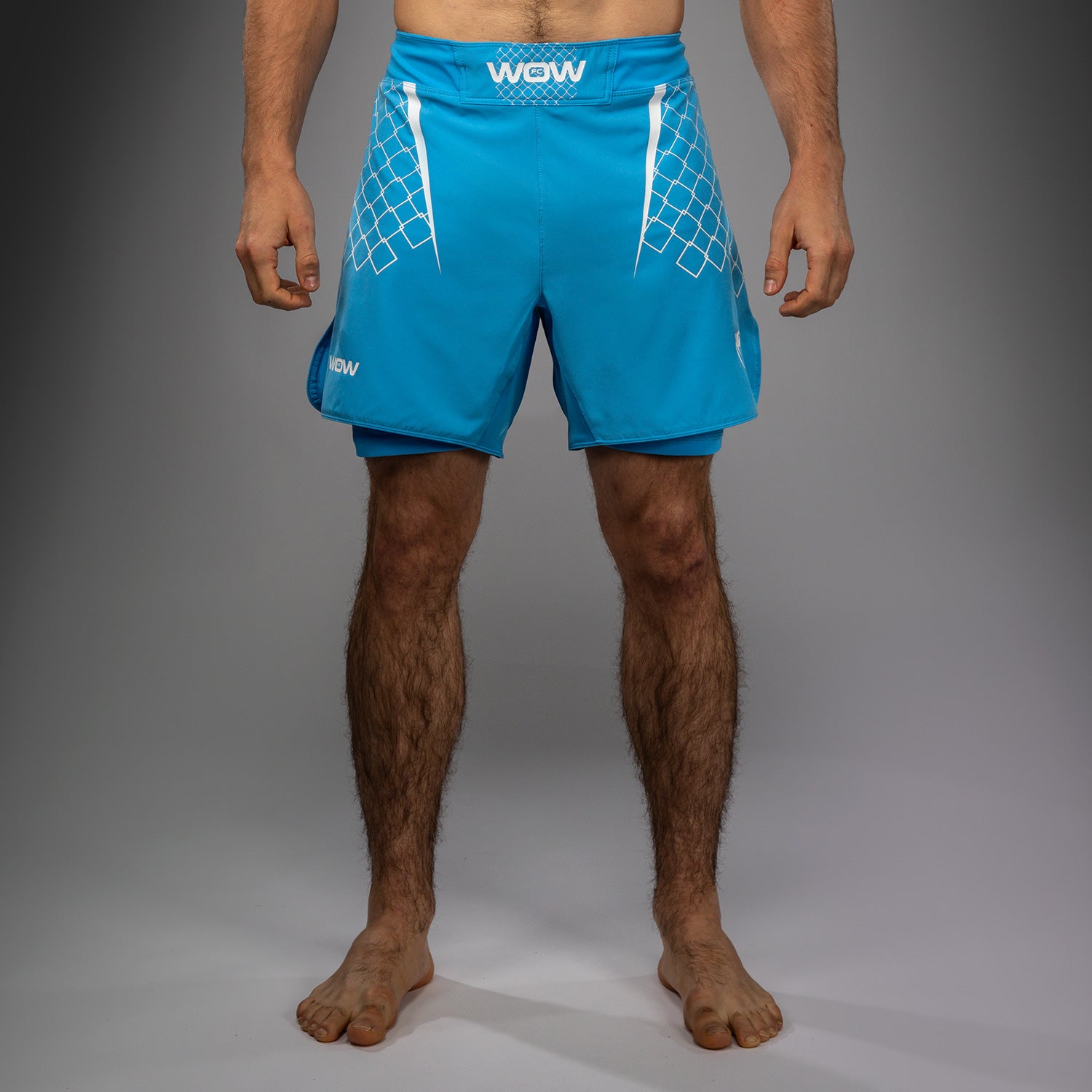 Short de Combat pour Hommes Venum x WOW FC - Bleu - product-type_Shorts de MMA