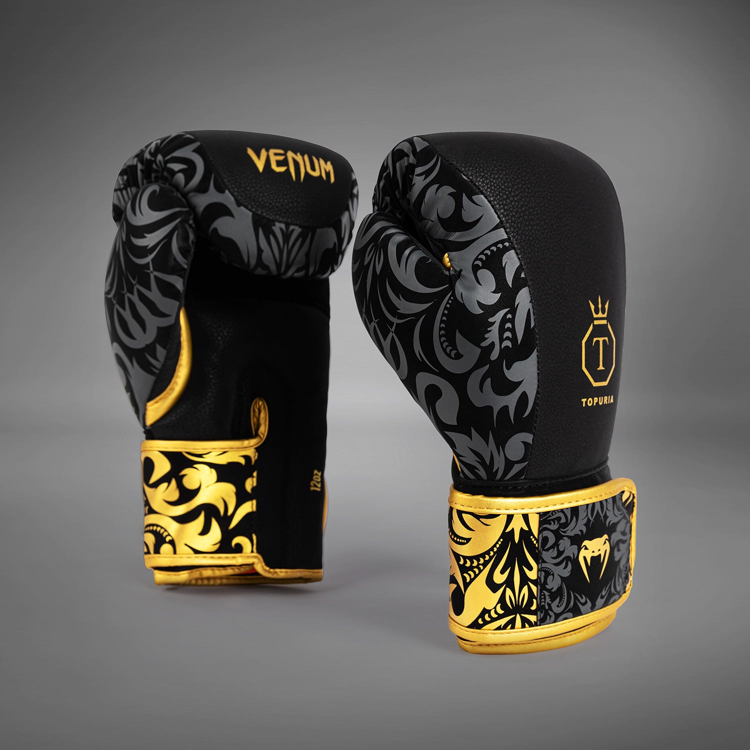 Gants de Boxe Venum x Topuria Unmatched Edition - Noir/Doré - product-type_Gants de boxe