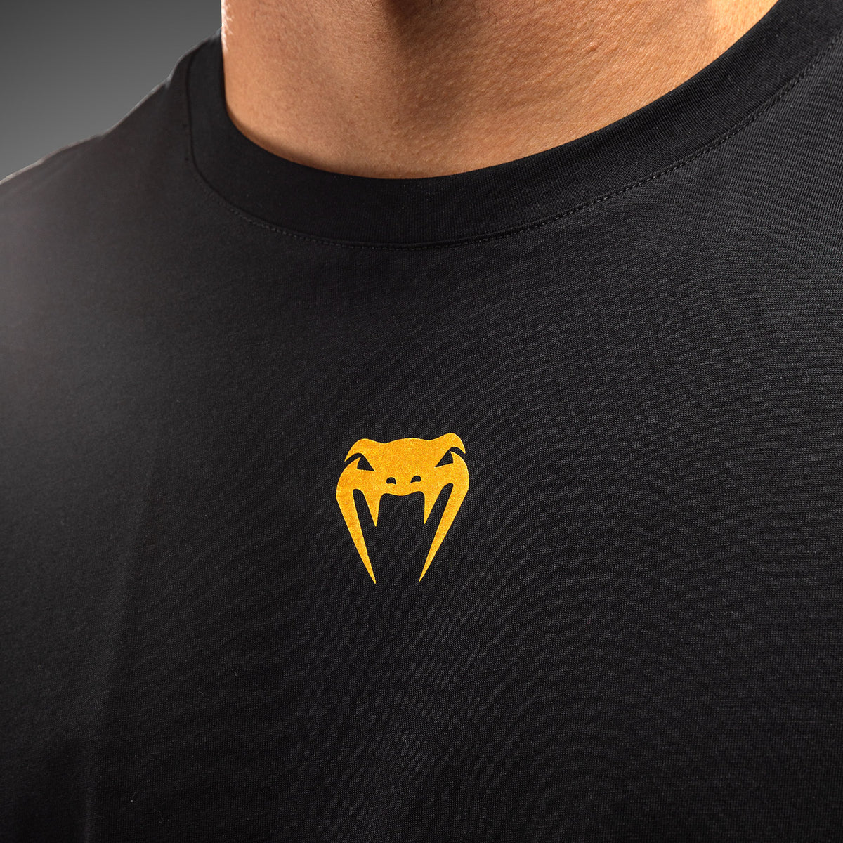 T-shirt en coton Venum Essential - Noir/Or