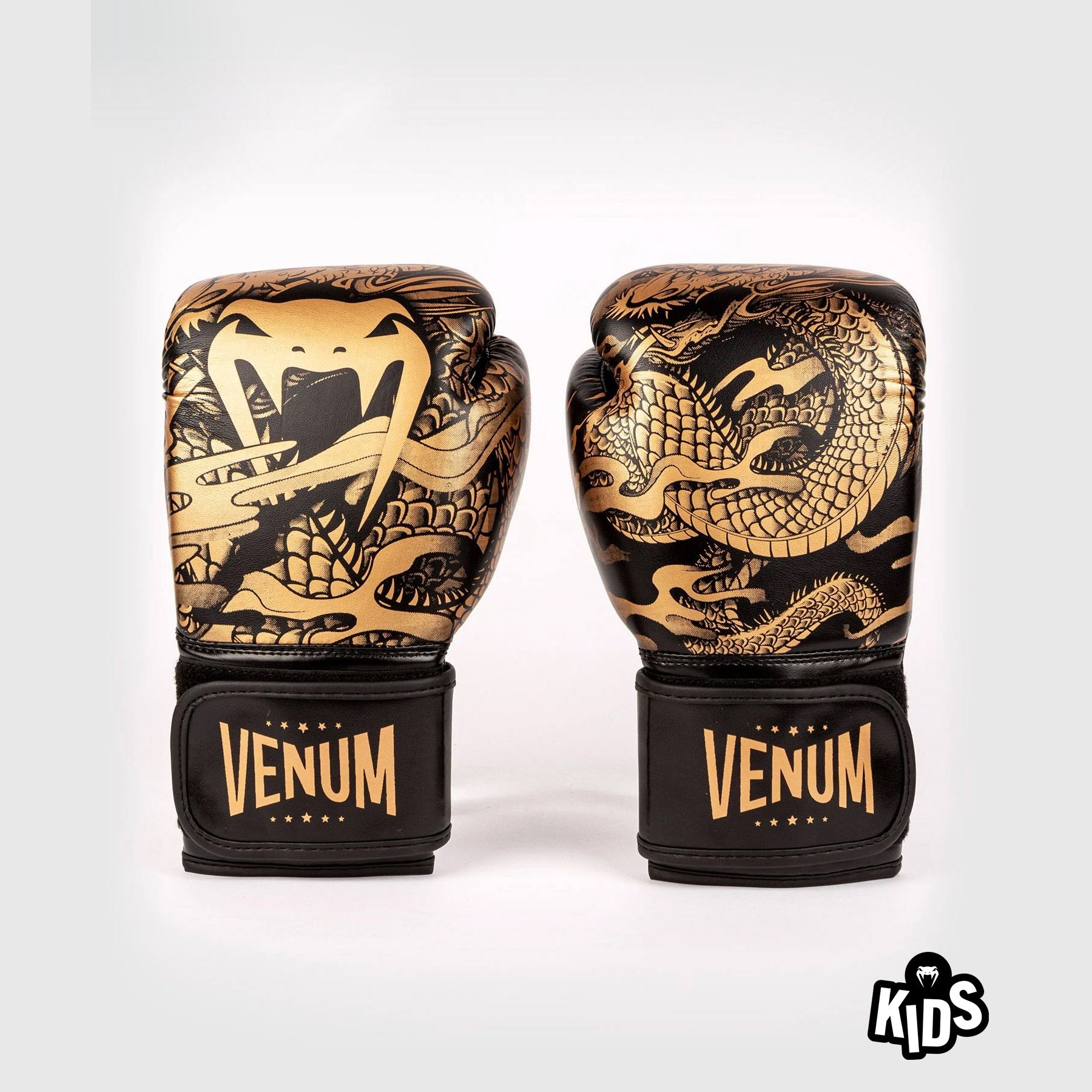 Gants de Boxe Venum Dragon's Flight - Pour Enfants - Noir/bronze - product-type_Gants de boxe