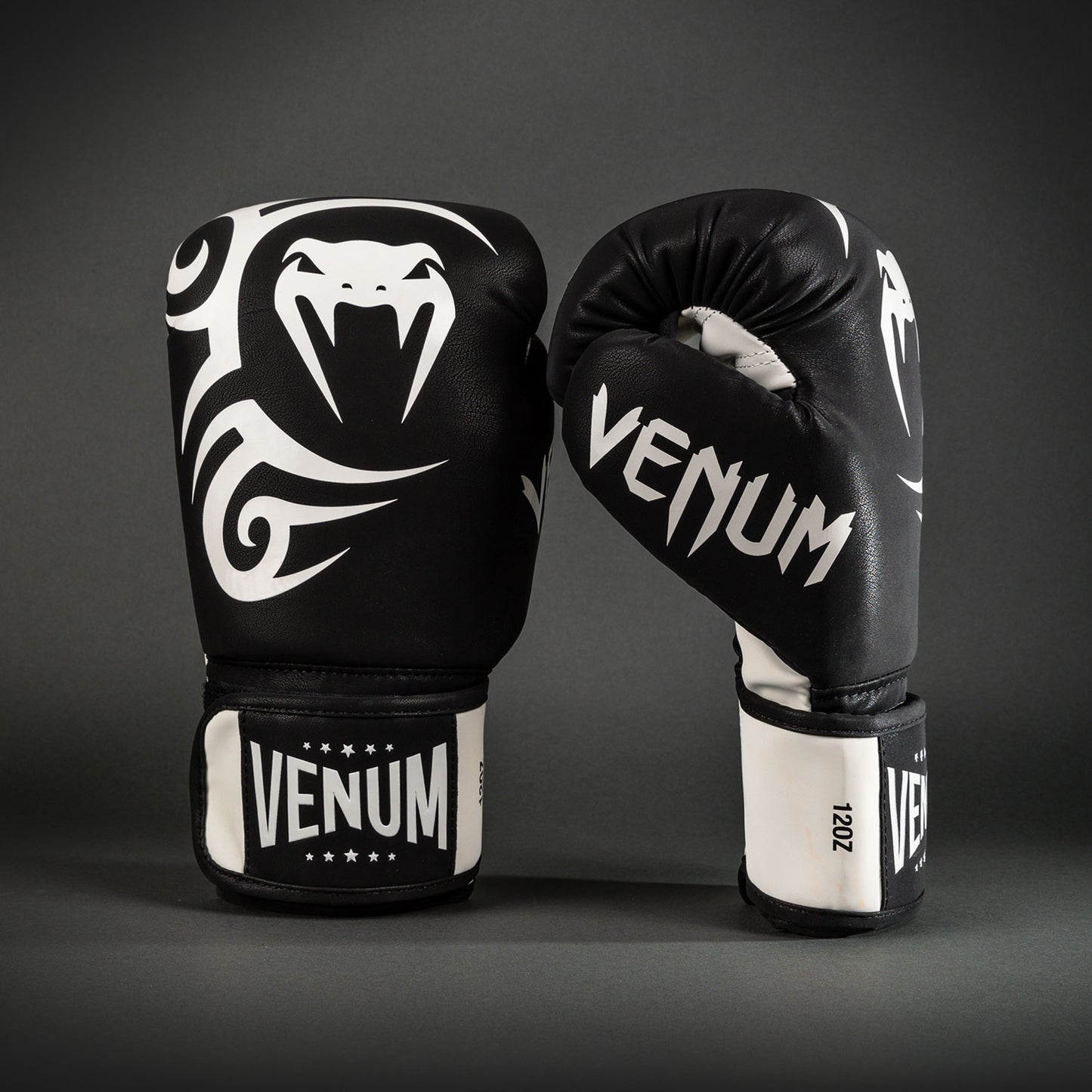 Gants de Boxe Venum Mike Tyson Replica - Noir Profond/Blanc Optique
