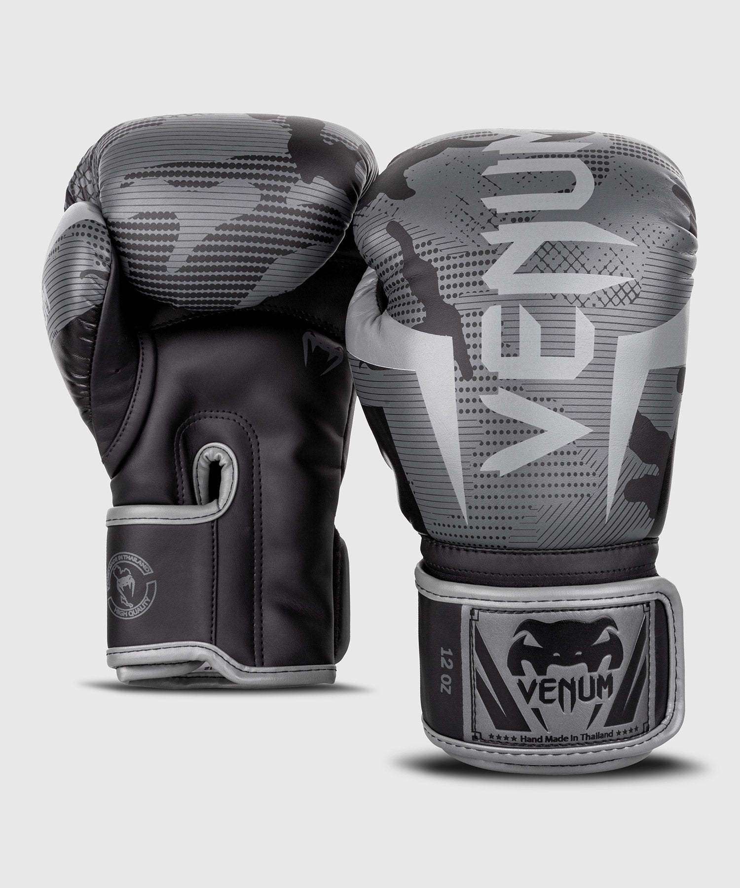 Gants de boxe Venum Elite – Gris/Camo - product-type_Gants de boxe