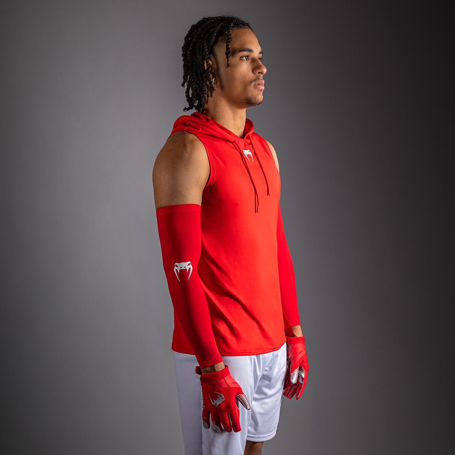 Sweat à capuche Dry Tech sans manches Venum Elite - Rouge - product-type_Sweatshirts