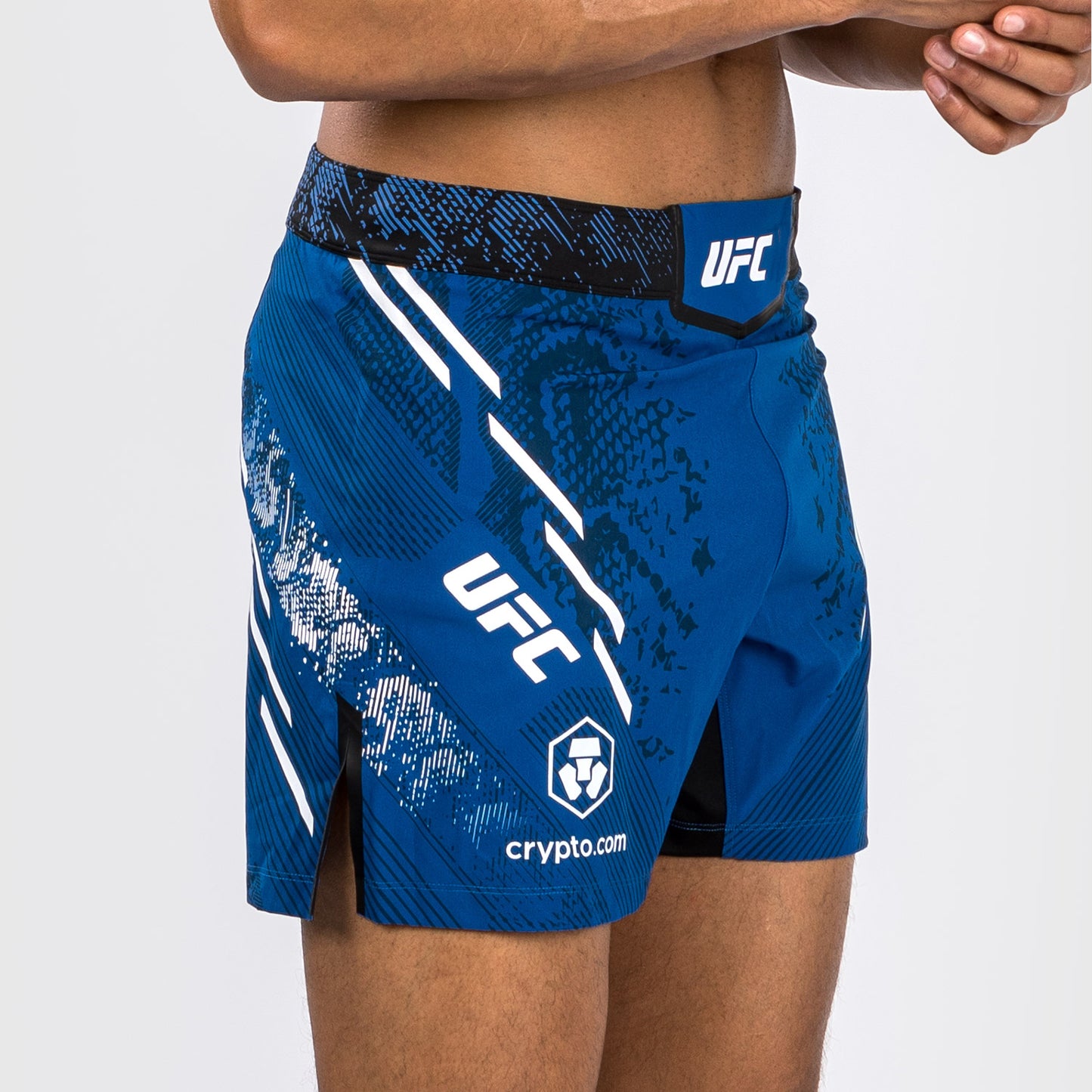 Short de combat personnalisé Coupe courte pour Hommes UFC Adrenaline by Venum Authentic Fight Night – Bleu - product-type_Shorts de MMA