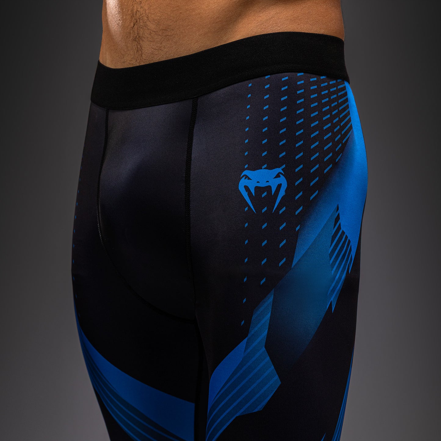 Pantalon de compression Venum No-Gi 6.0 - Noir/Bleu