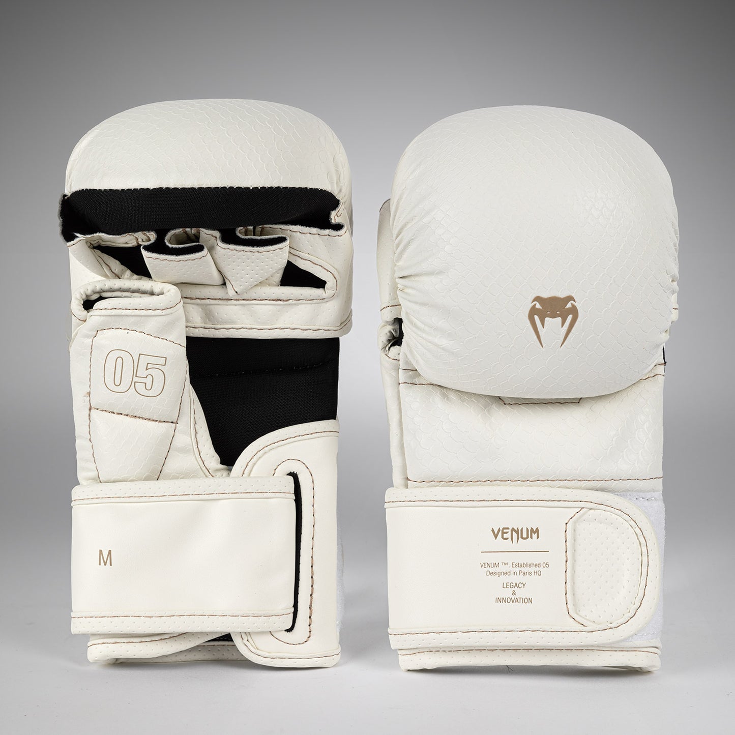 Gants de Sparring MMA Venum Impact Evo Scales – Ivoire - product-type_Gants de MMA