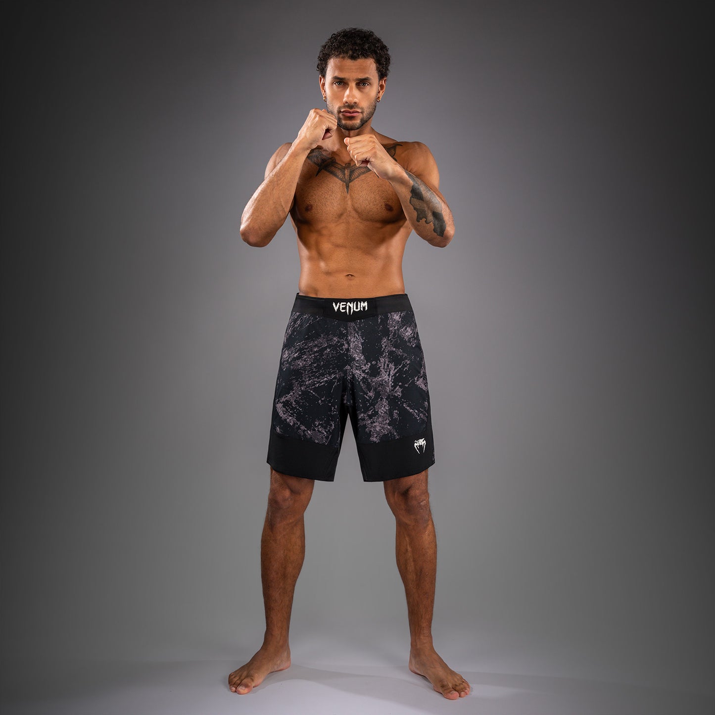 Short de Combat Venum Rage & Workout - Noir/Gris
