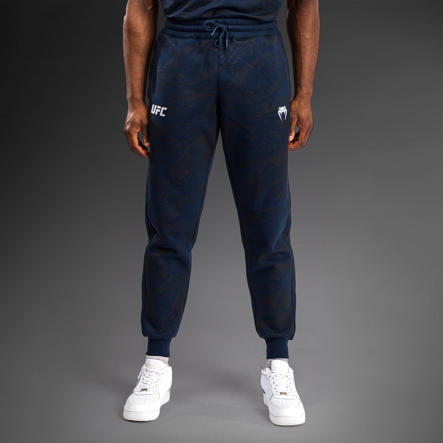 Pantalon en Coton pour Hommes UFC Fusion by Venum Fight Week - Bleu Océanique - product-type_Pantalons de jogging