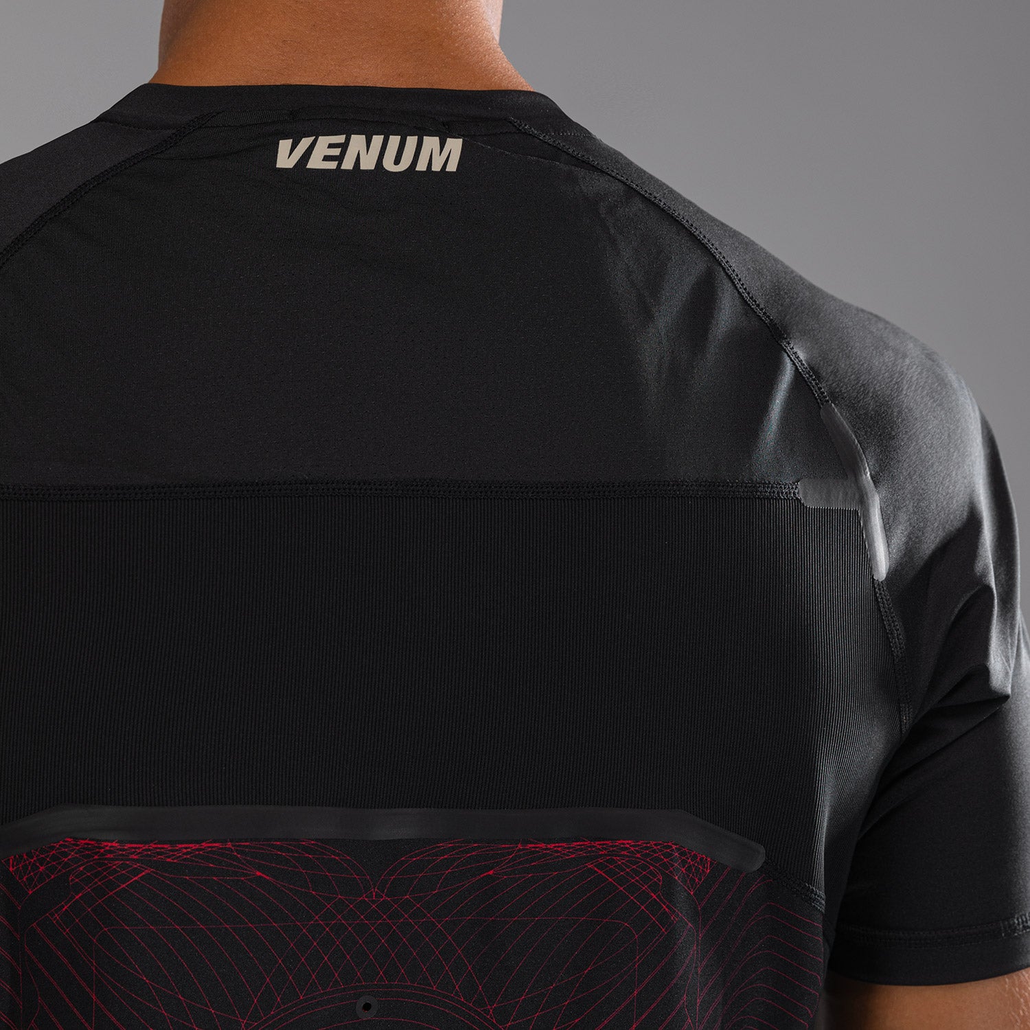 T-Shirt Dry-Tech Venum G-Fit Air - Noir Profond/Rouge Feu - product-type_T-Shirts Dry Tech