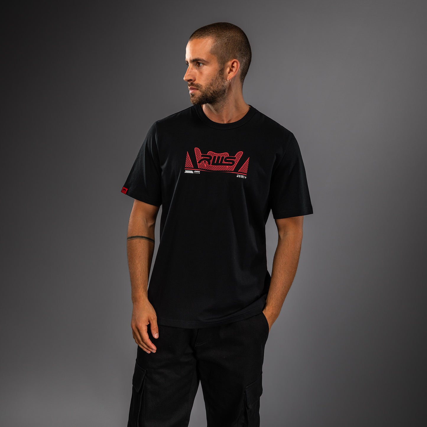 T-shirt Venum x RWS 2.0 – Noir/Rouge - product-type_T-Shirts