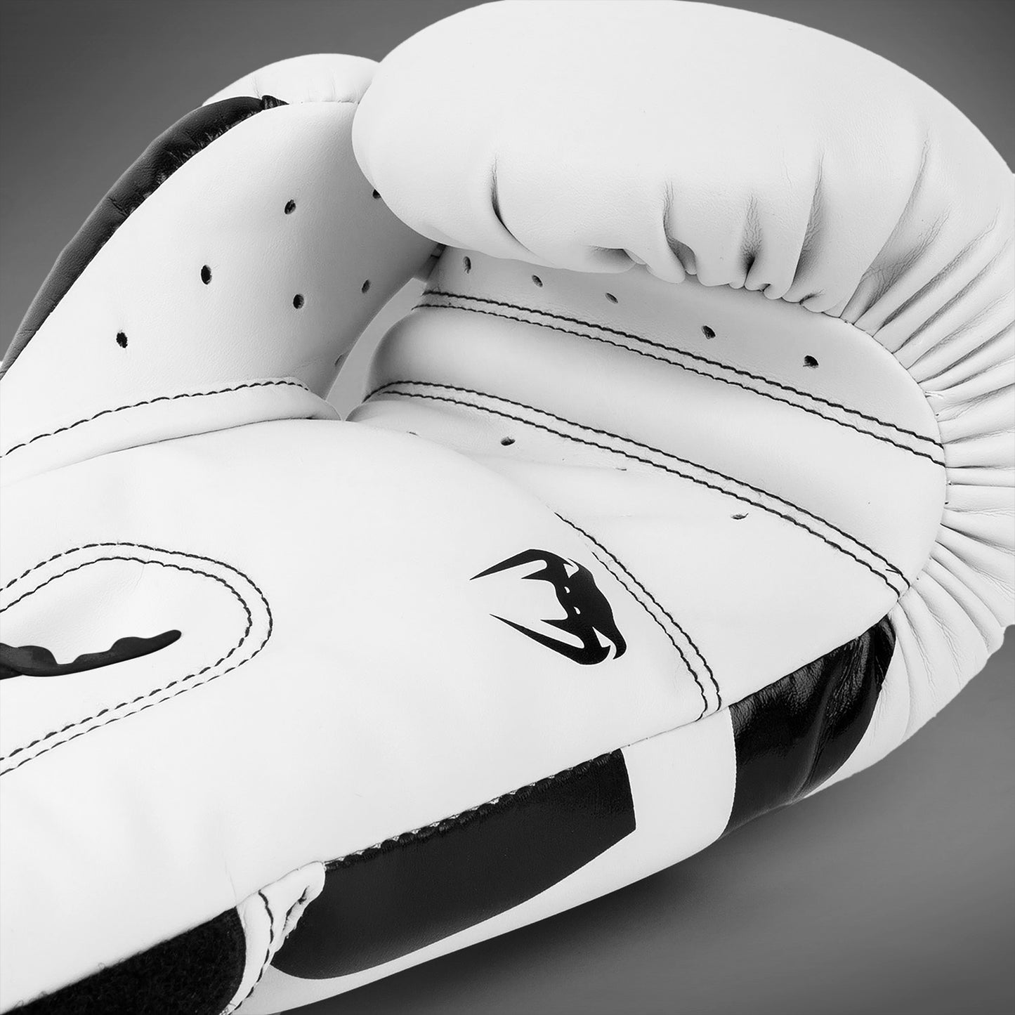 Gants de Boxe Venum Elite - Blanc/noir