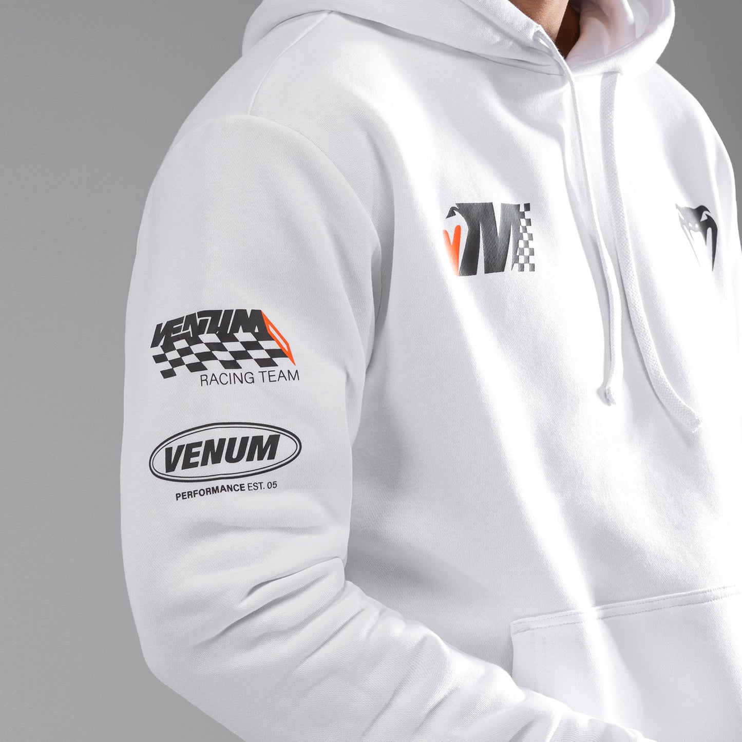Sweatshirt à Capuche Venum Motorsport - Blanc Neige - product-type_Sweatshirts