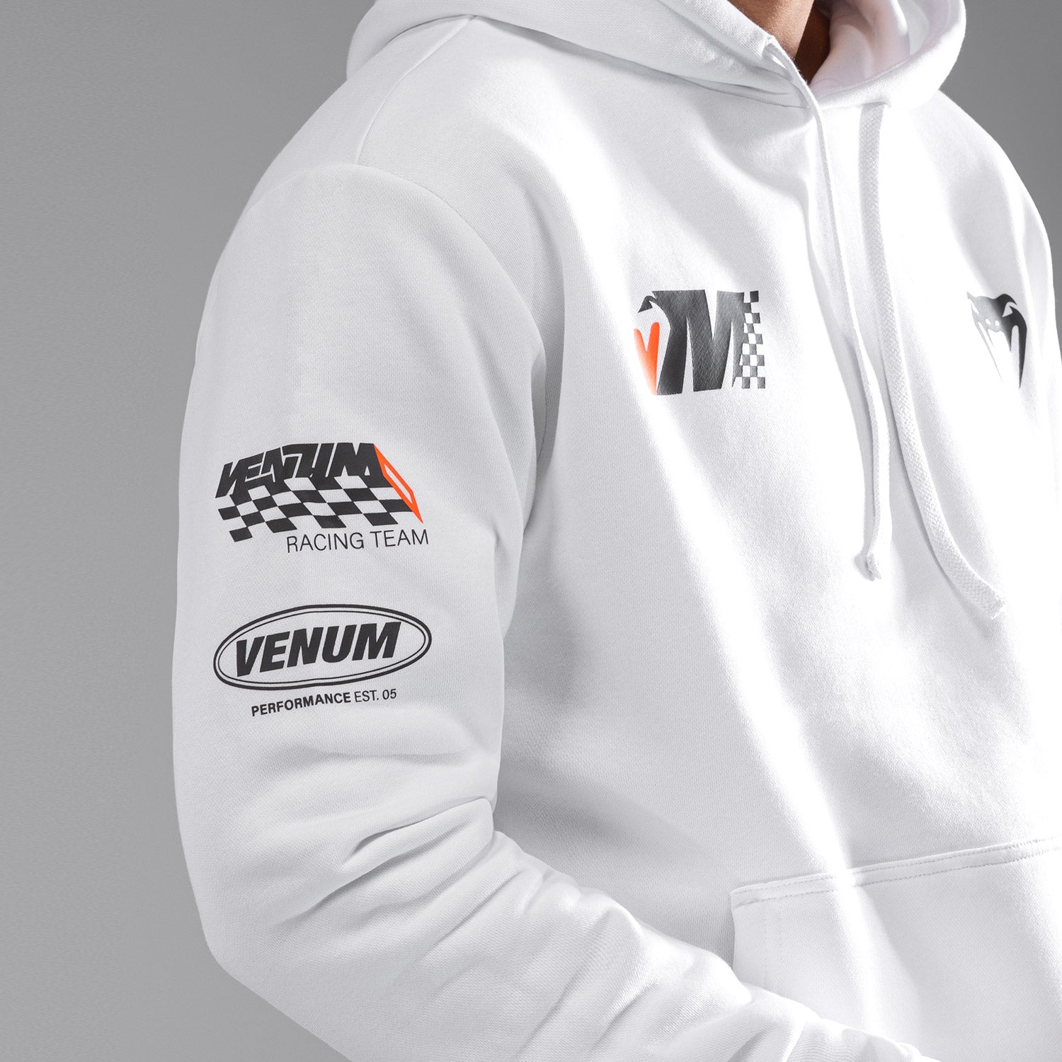 Sweatshirt à Capuche Venum Motorsport - Blanc Neige - product-type_Sweatshirts