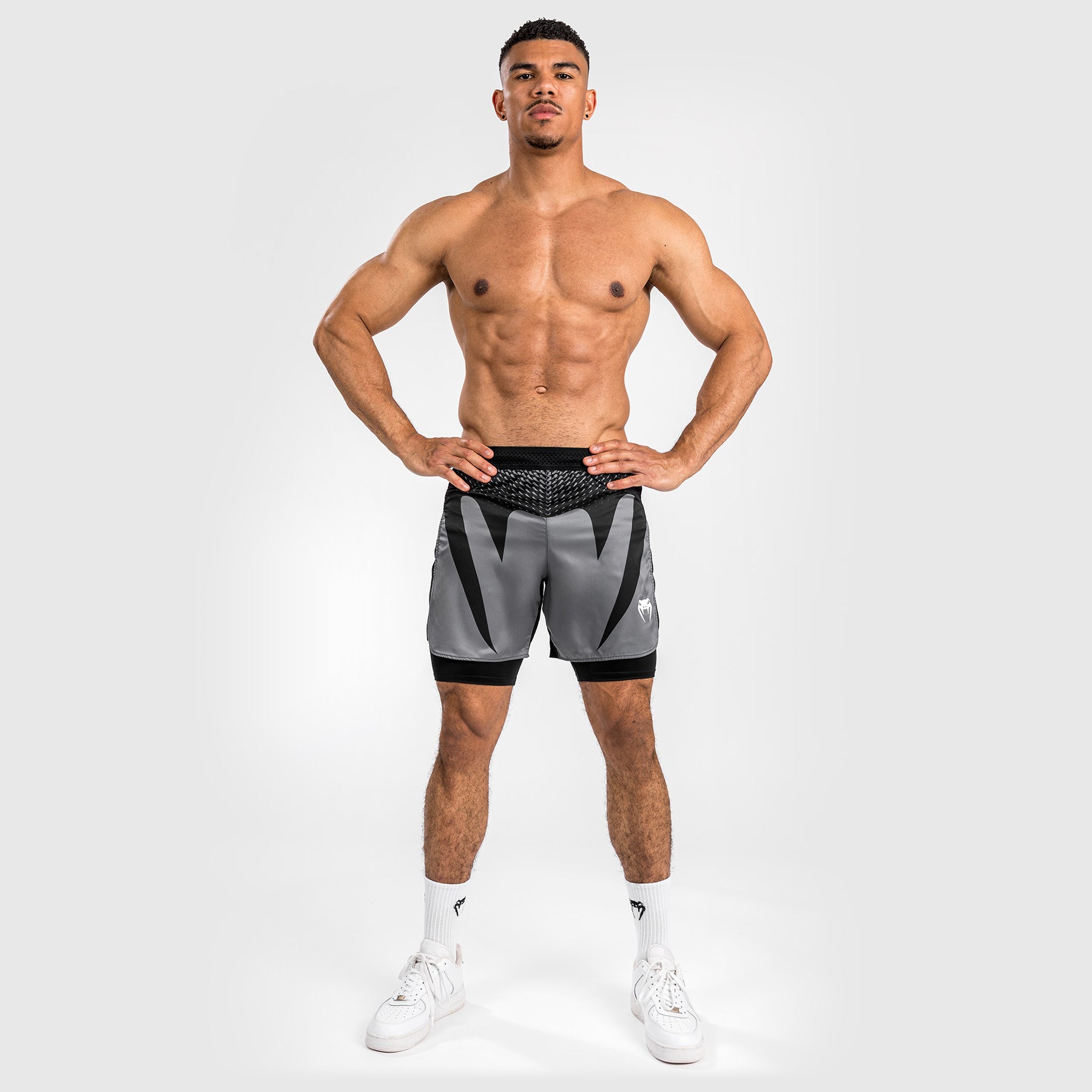 Short de Combat Pour Hommes Venum Attack - Noir - product-type_Shorts de training