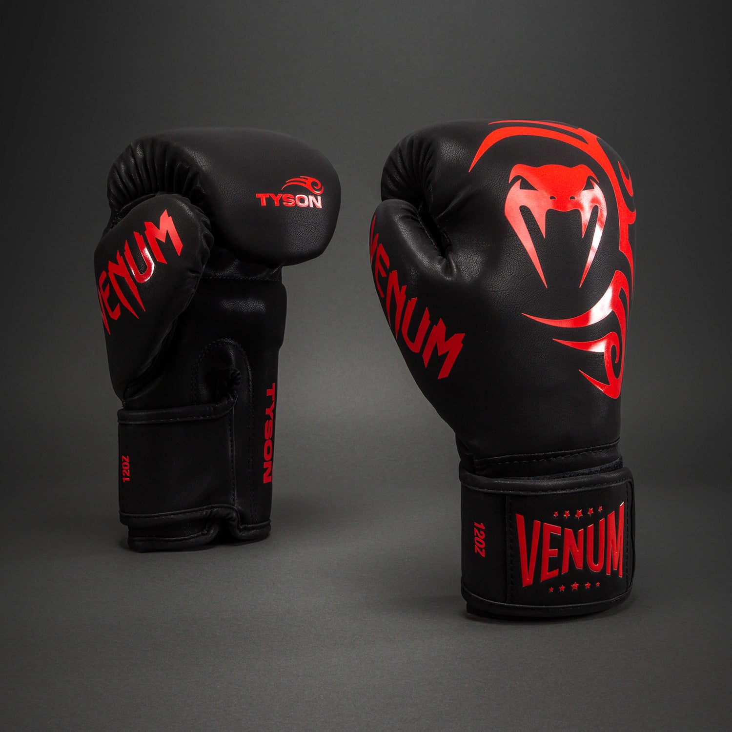 Gants de boxe Venum Mike Tyson Replica – Noir/Rouge - product-type_Gants de boxe