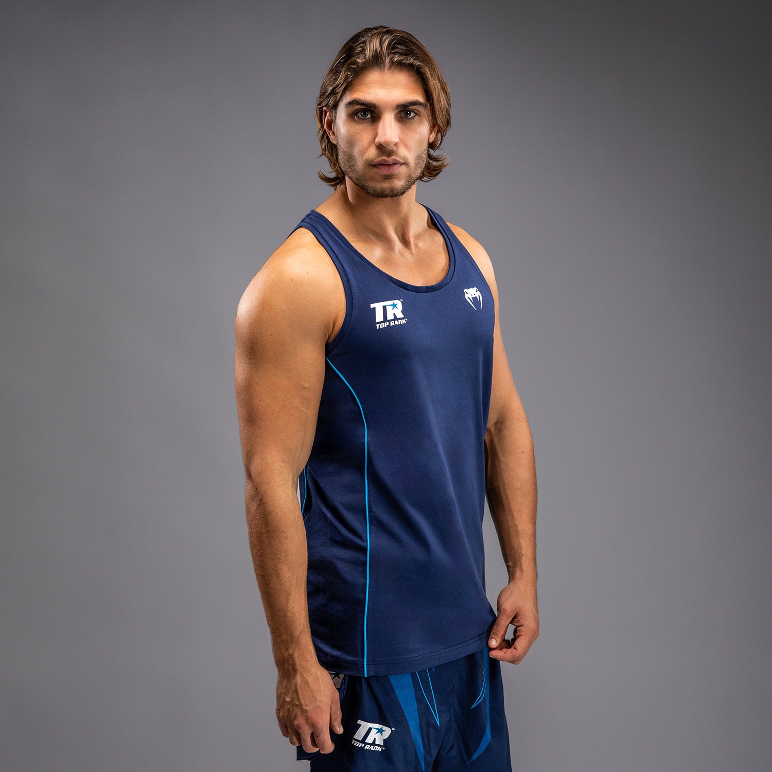 Débardeur Venum x Top Rank Original pour Hommes - Bleu Marine - product-type_Débardeurs