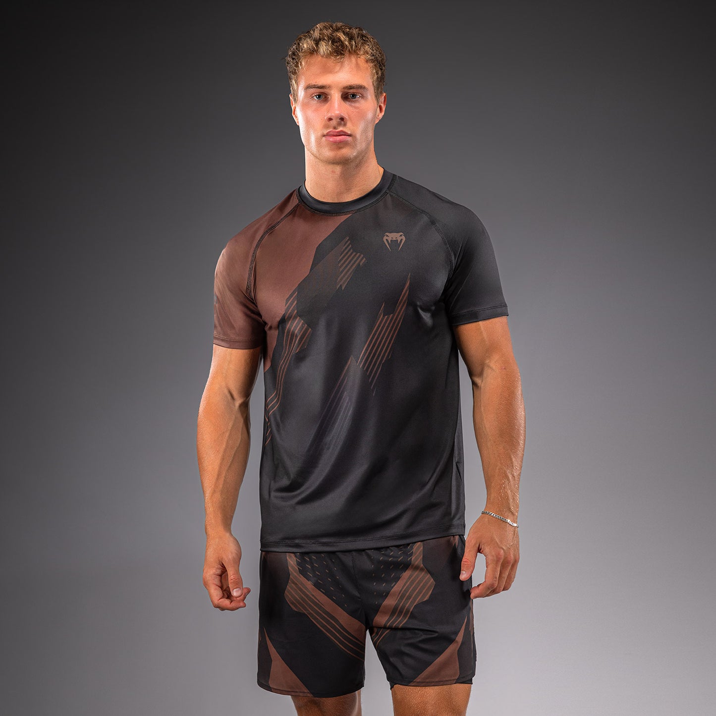 T-shirt Dry Tech Venum No-Gi 6.0 - Noir/Marron