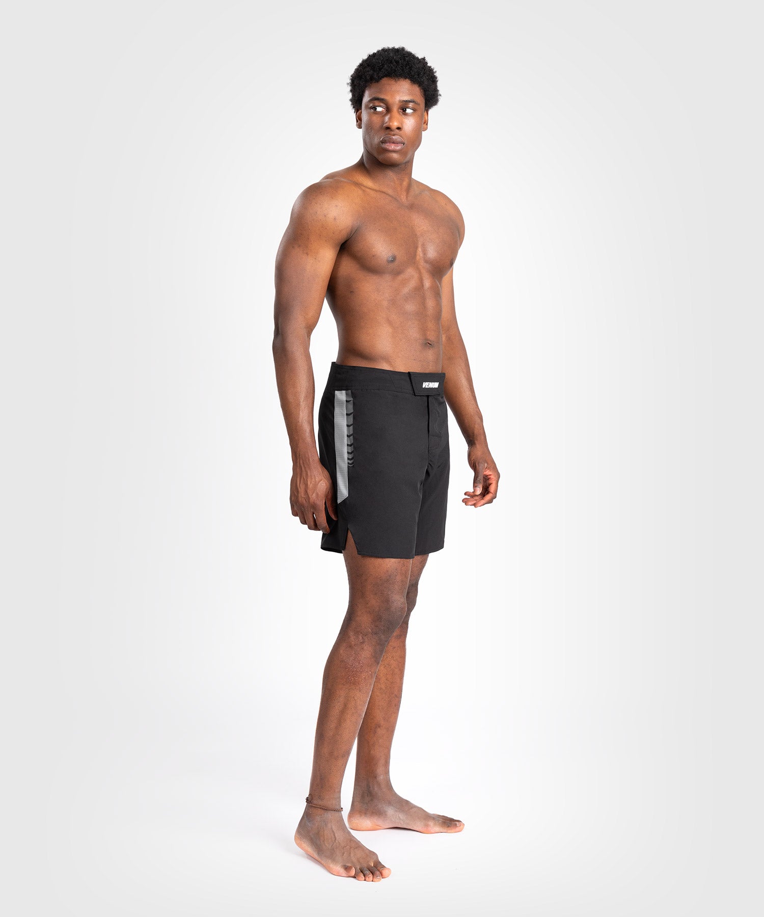 Short de Combat pour Hommes Venum Tempest - Noir/Gris - product-type_Shorts de MMA