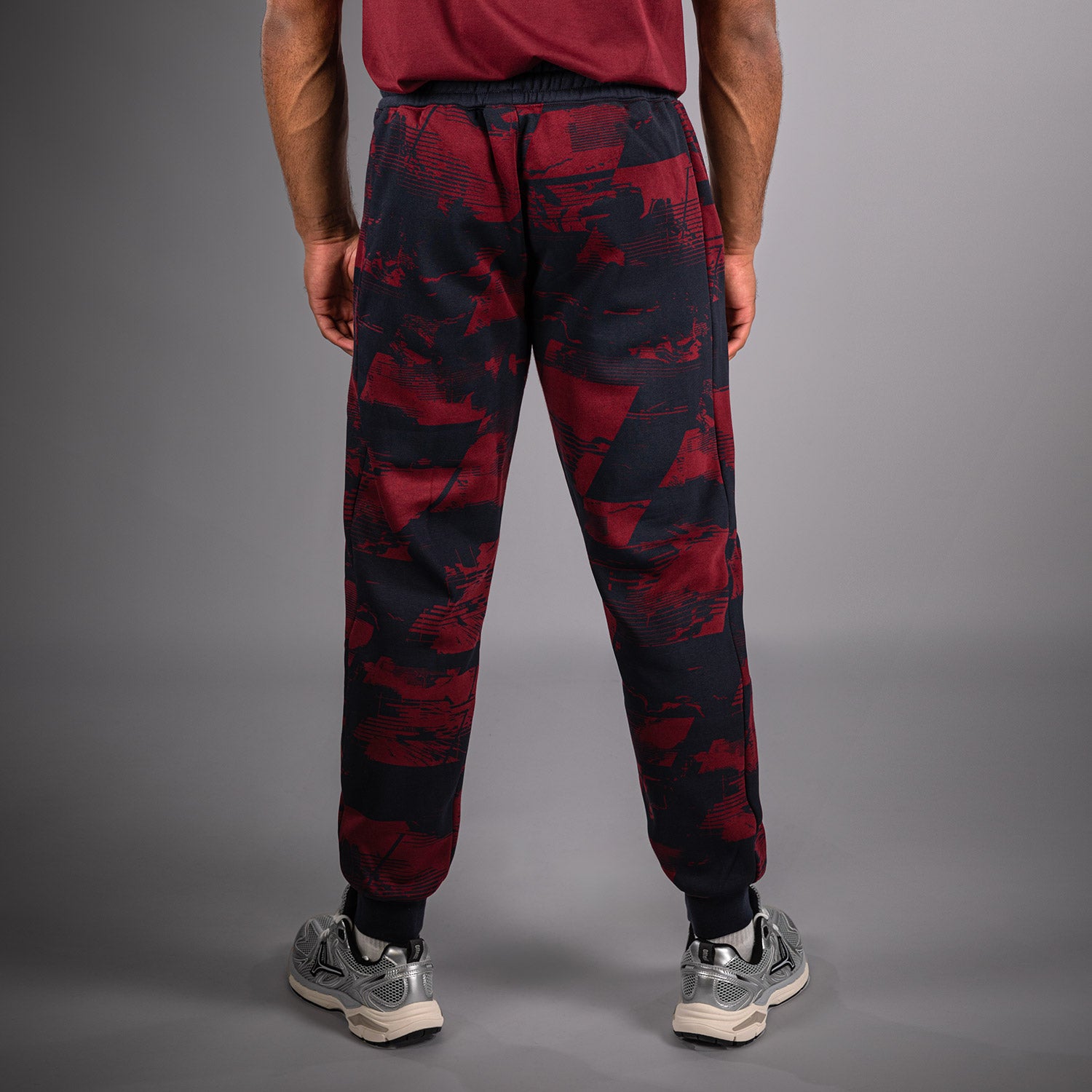 Pantalon Homme UFC Zenith by Venum Authentic Fight Week - Bleu marine/Bordeaux/Argent - product-type_Pantalons de jogging