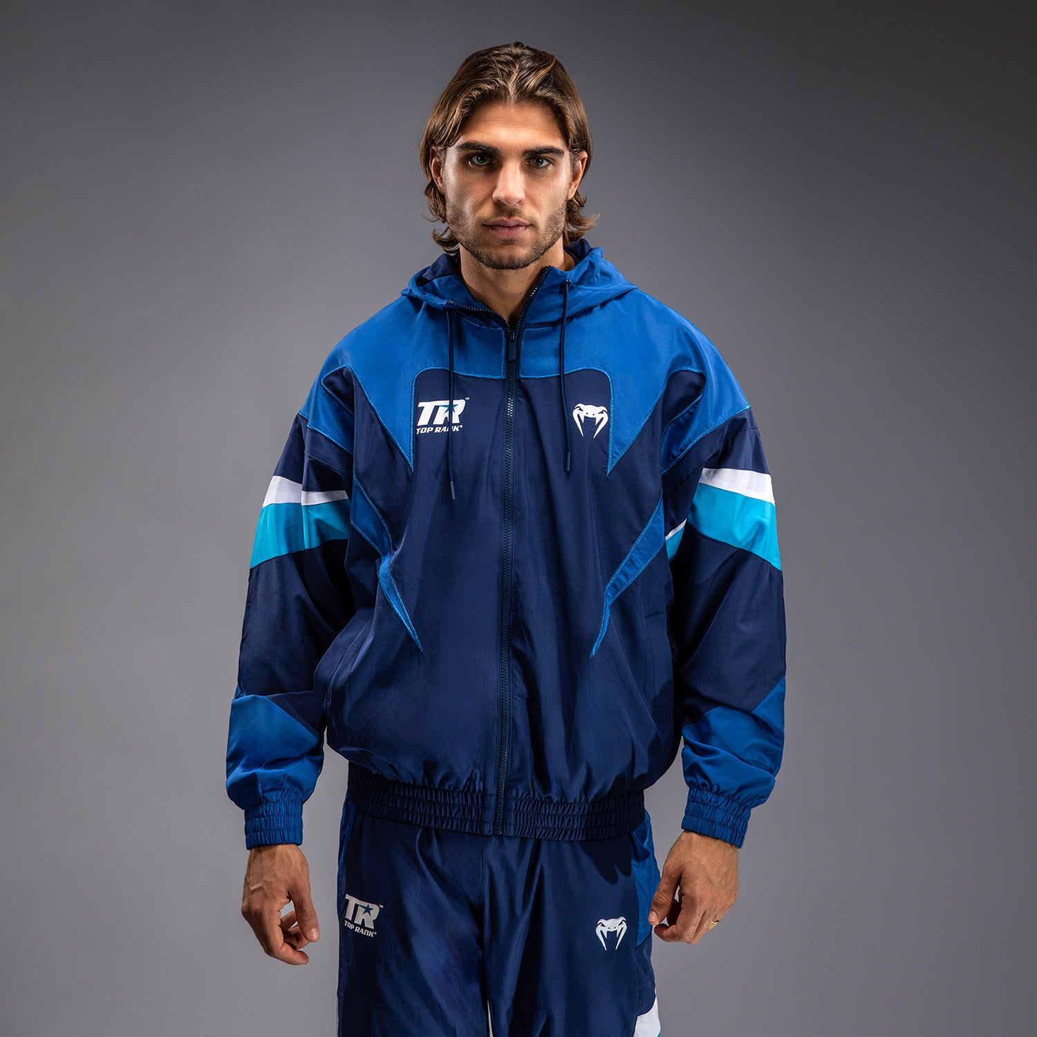 Veste à Capuche Venum x Top Rank Original pour Hommes - Bleu Marine - product-type_Vestes