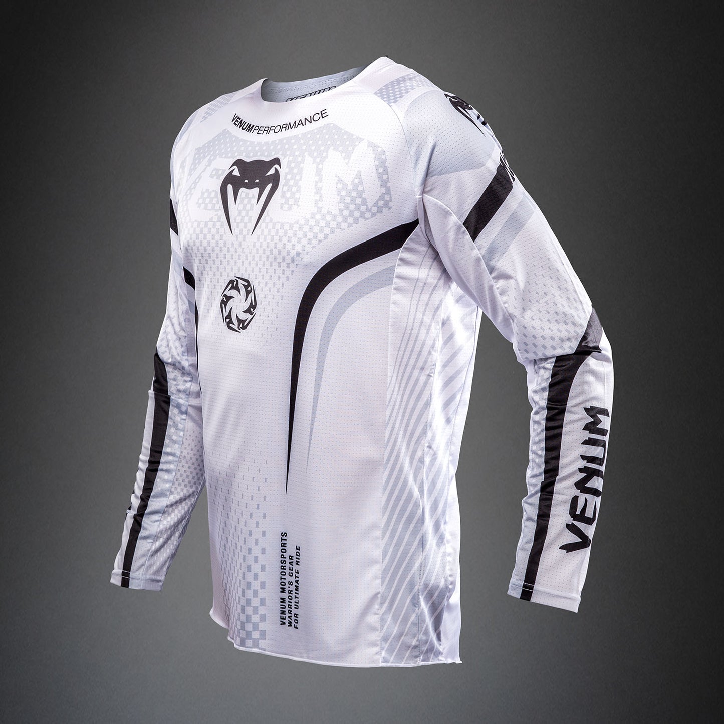 Maillot de Motorsports Venum MX Challenger - Blanc