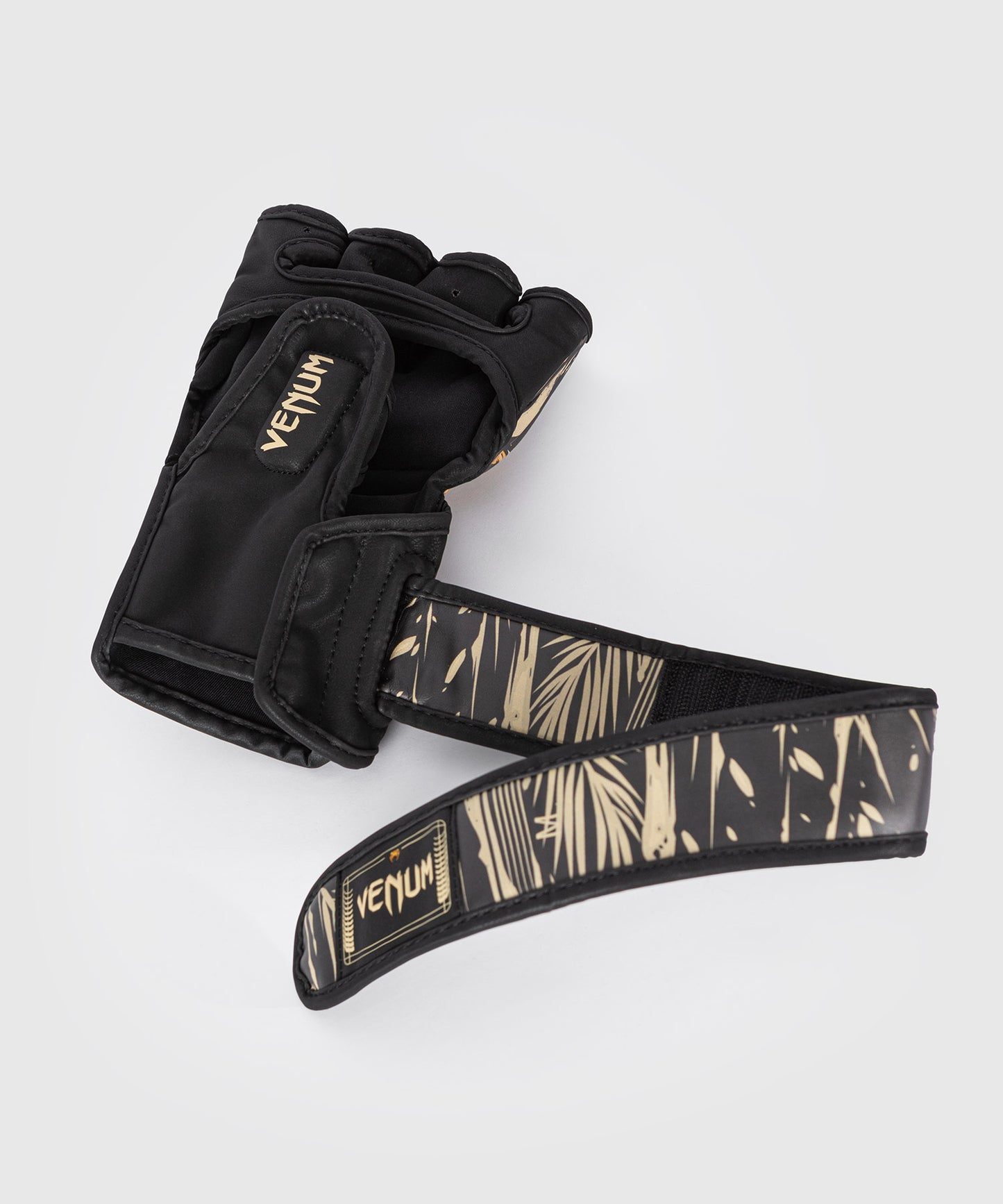 Gants MMA Venum Tiger pour Hommes - Noir/Orange Néon - product-type_Gants de MMA