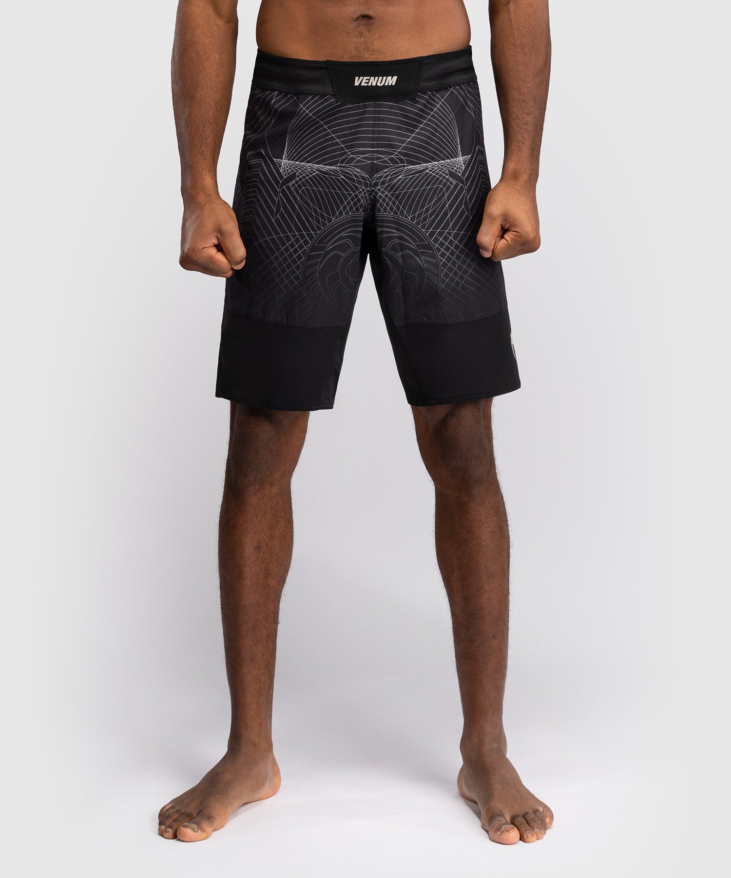 Short de Combat Venum G-Fit Air pour Hommes - Noir Intense/Sable Désert - product-type_Shorts de MMA