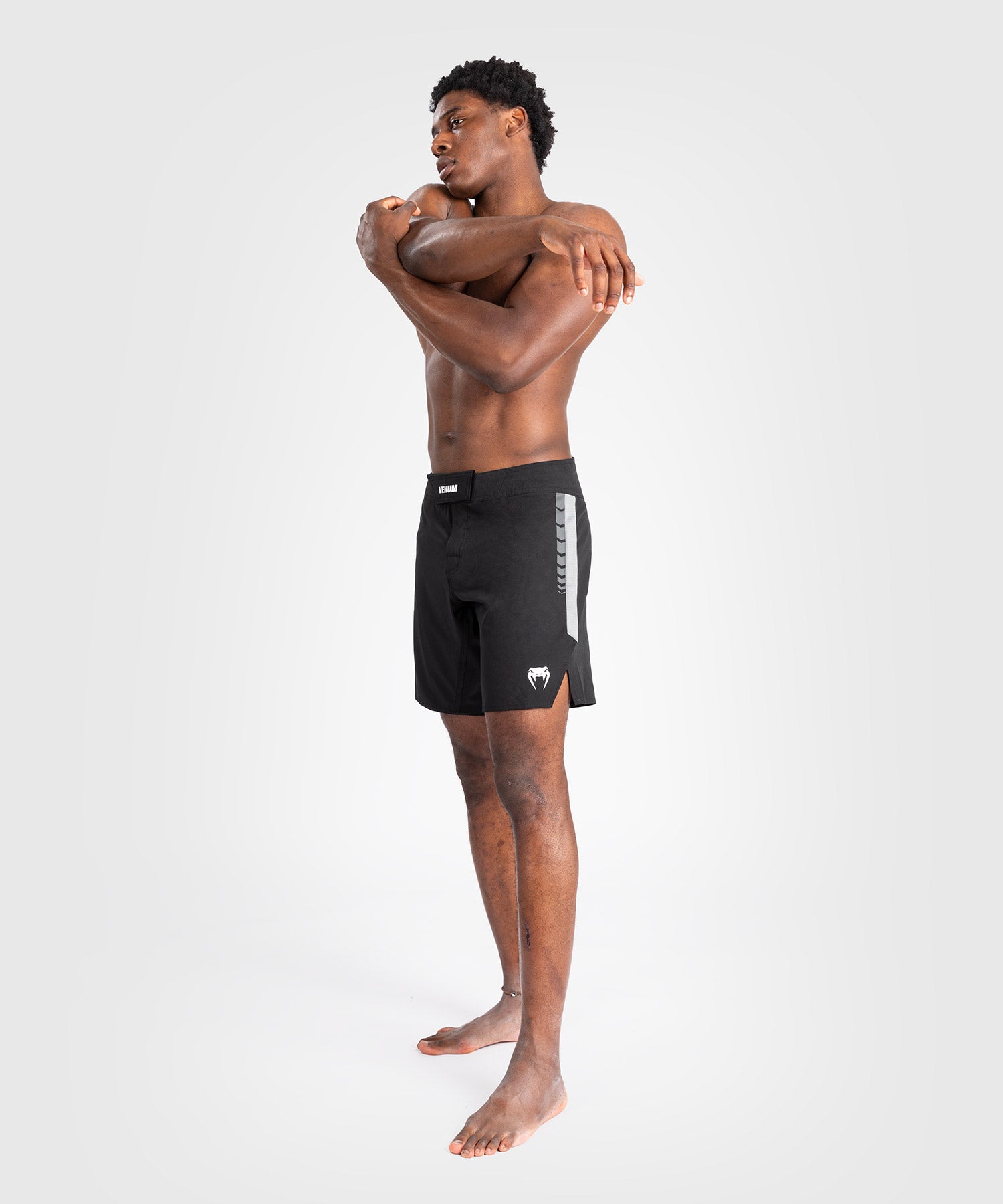 Short de Combat pour Hommes Venum Tempest - Noir/Gris - product-type_Shorts de MMA