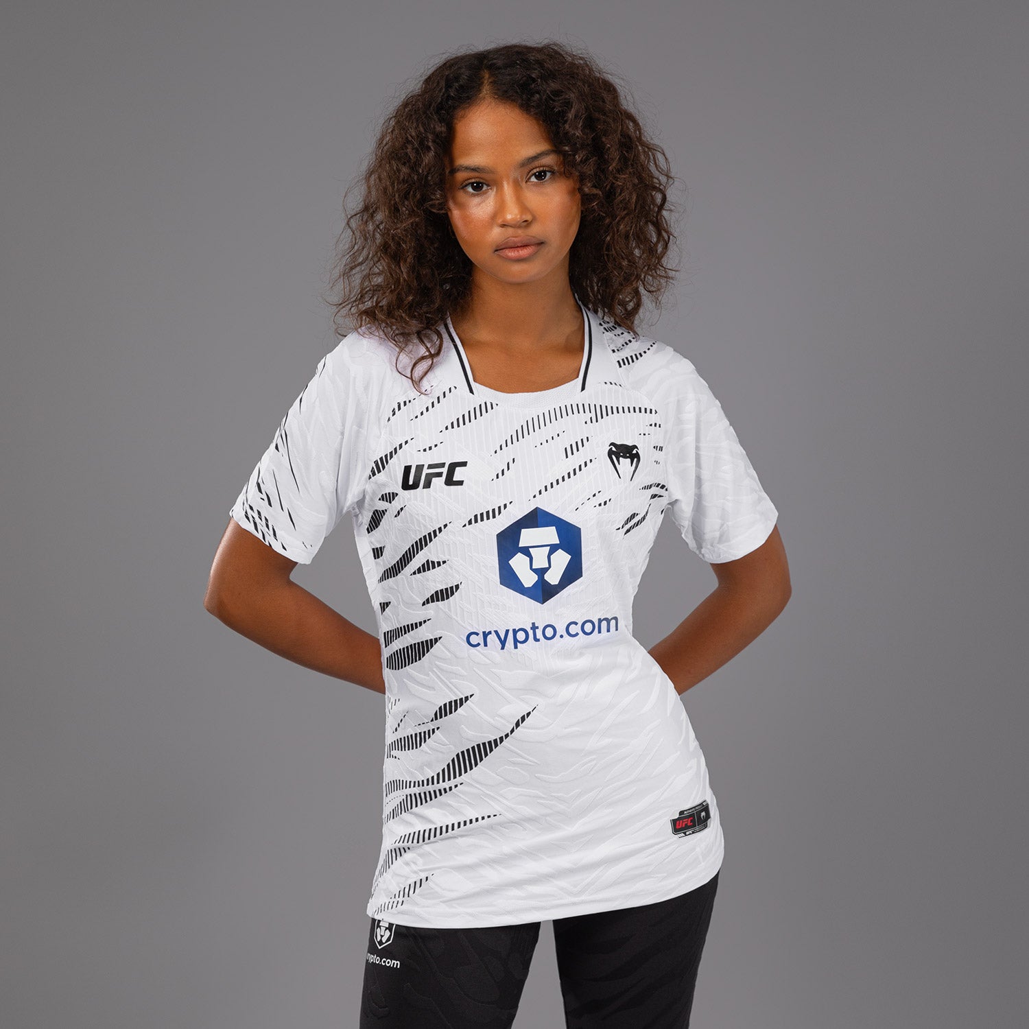 T-shirt Dry-Tech pour Femmes UFC Fusion by Venum Authentic Fight Night - Blanc - product-type_T-Shirts Dry Tech