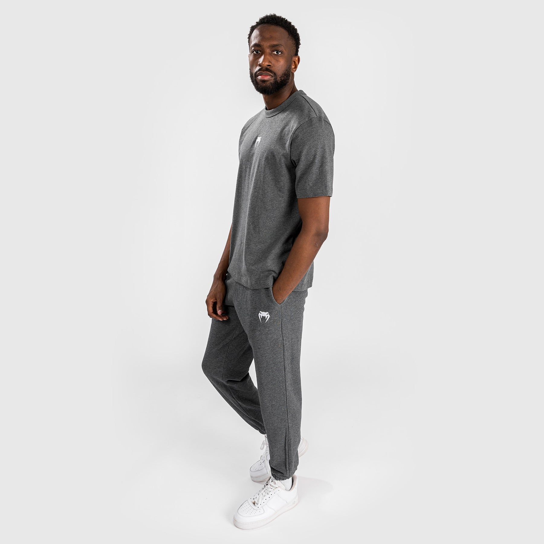 T-Shirt pour Hommes Venum Vortex XL - Gris Foncé Chiné - product-type_T-Shirts
