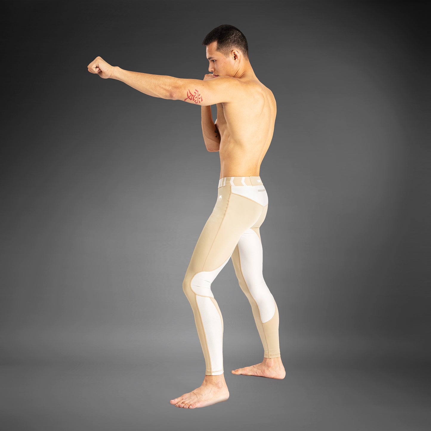 Pantalon de Compression pour Hommes Venum Tempest - Beige/Sable - product-type_Pantalons de Compression