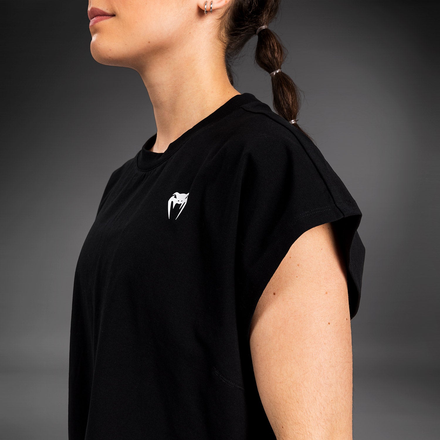 Crop-top pour Femmes Venum Abyss - Noir Intense - product-type_T-Shirts