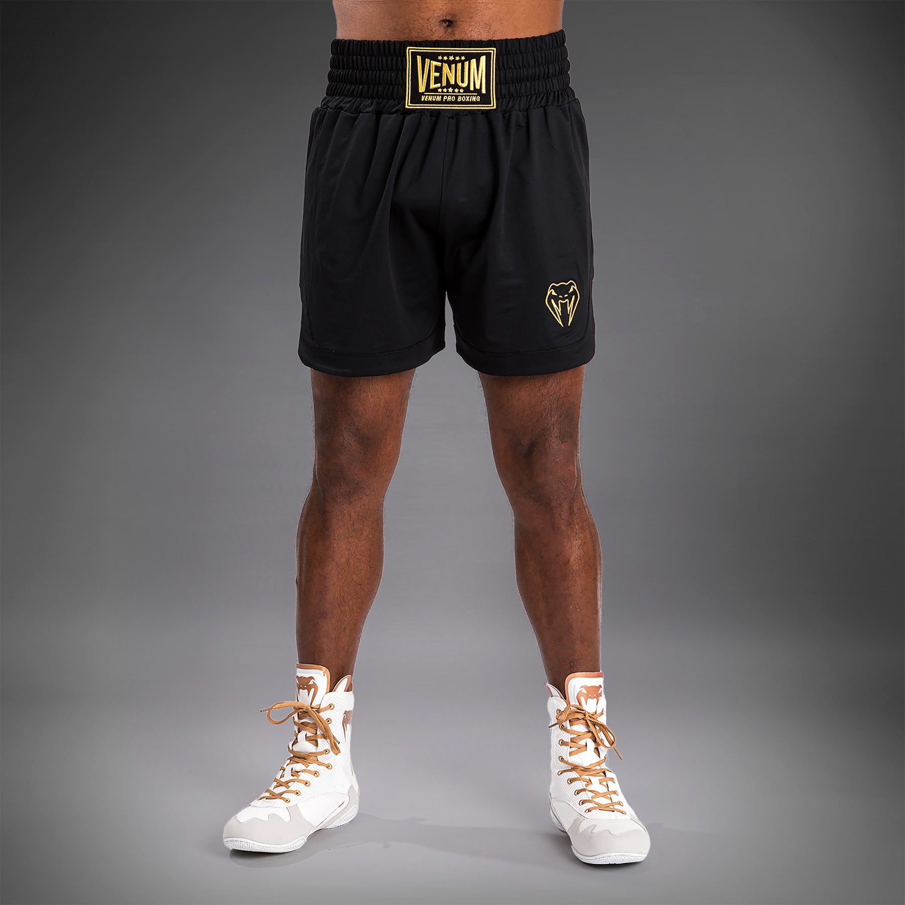 Short de boxe Venum Classic - Noir/Or - product-type_Shorts de boxe