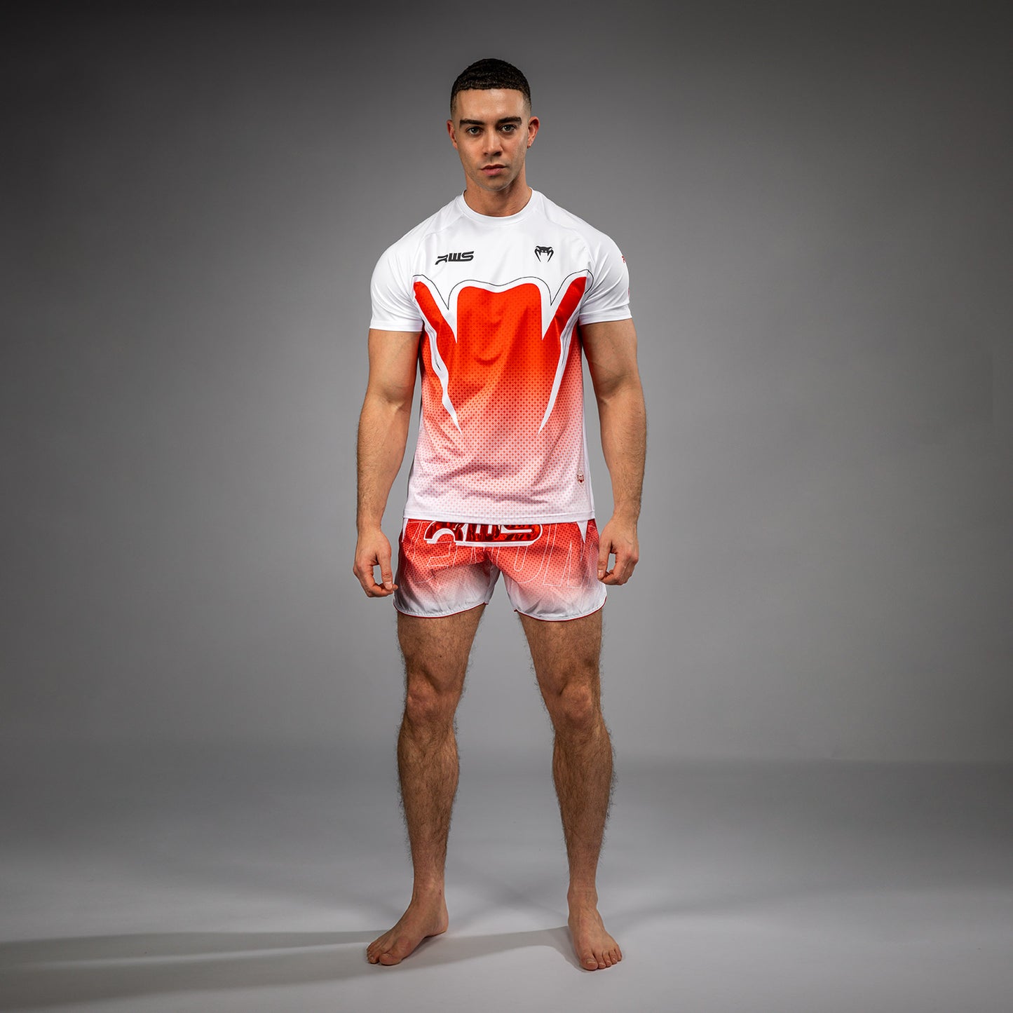 T-shirt Dry-Tech Homme Venum x RWS 2.0 – Blanc/Rouge - product-type_T-Shirts Dry Tech