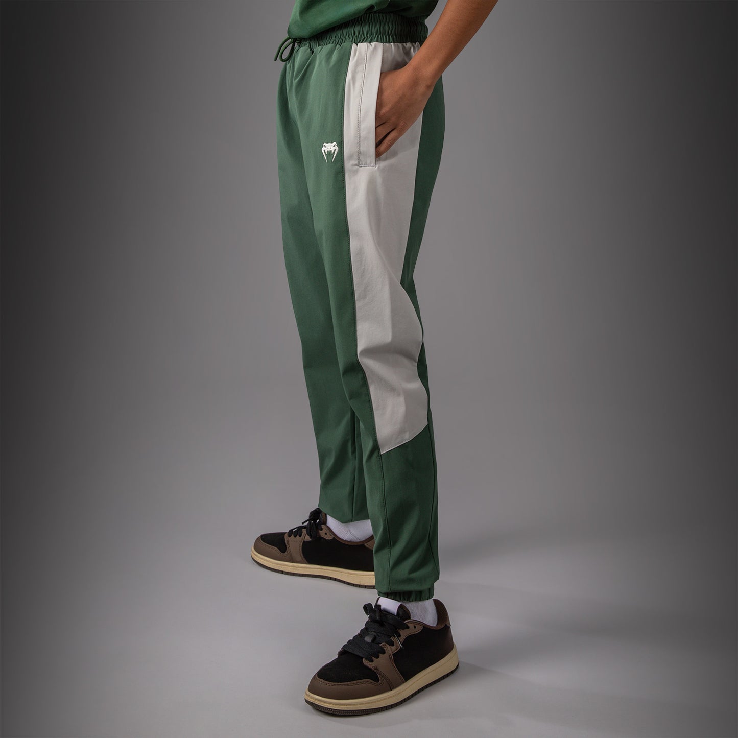 Pantalon de Jogging Venum Vectra – Vert Forêt/ Blanc Cassé - product-type_Pantalons de jogging