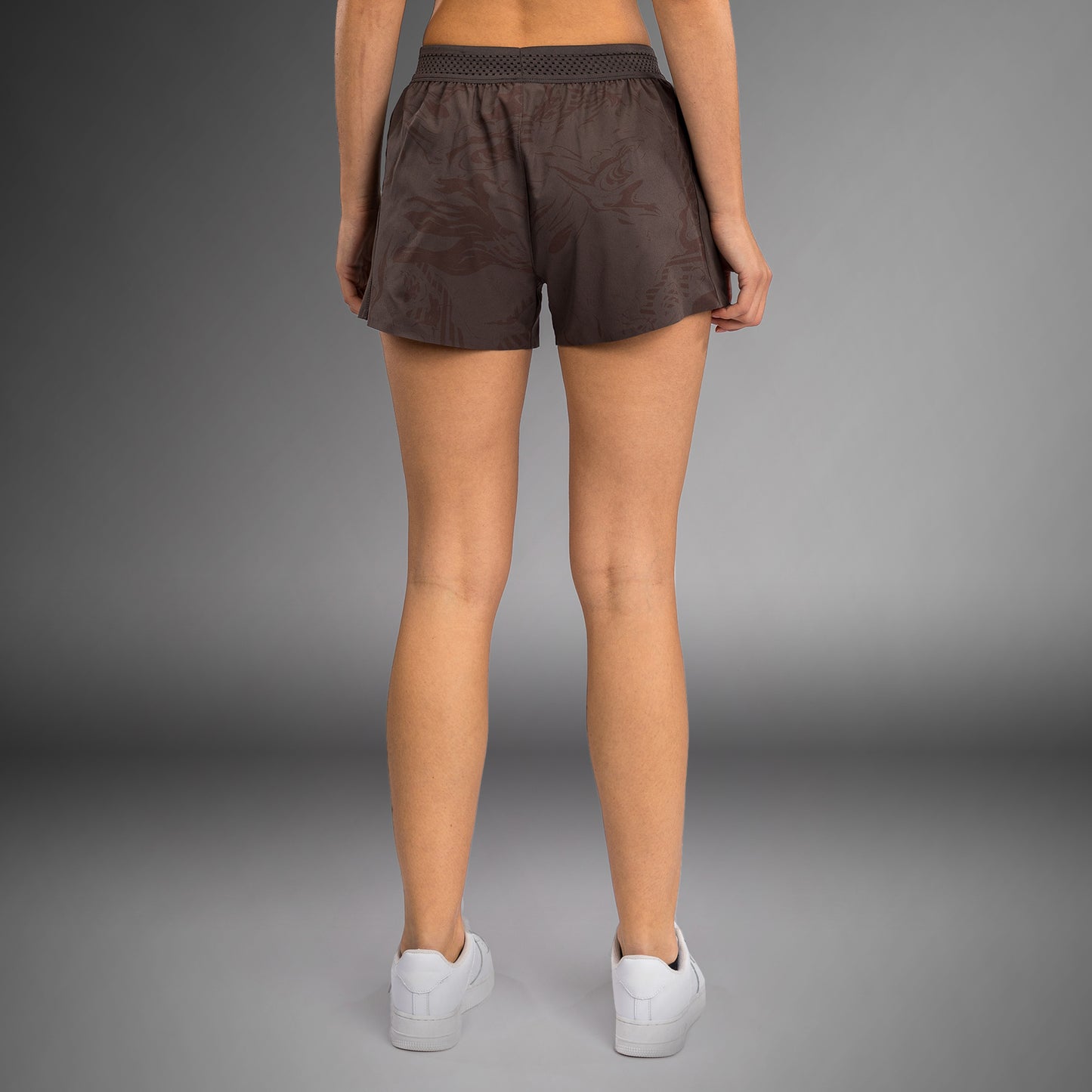 Shorts Performance pour Femmes UFC Fusion by Venum Fight Week - Marron Terrestre - product-type_Shorts de training