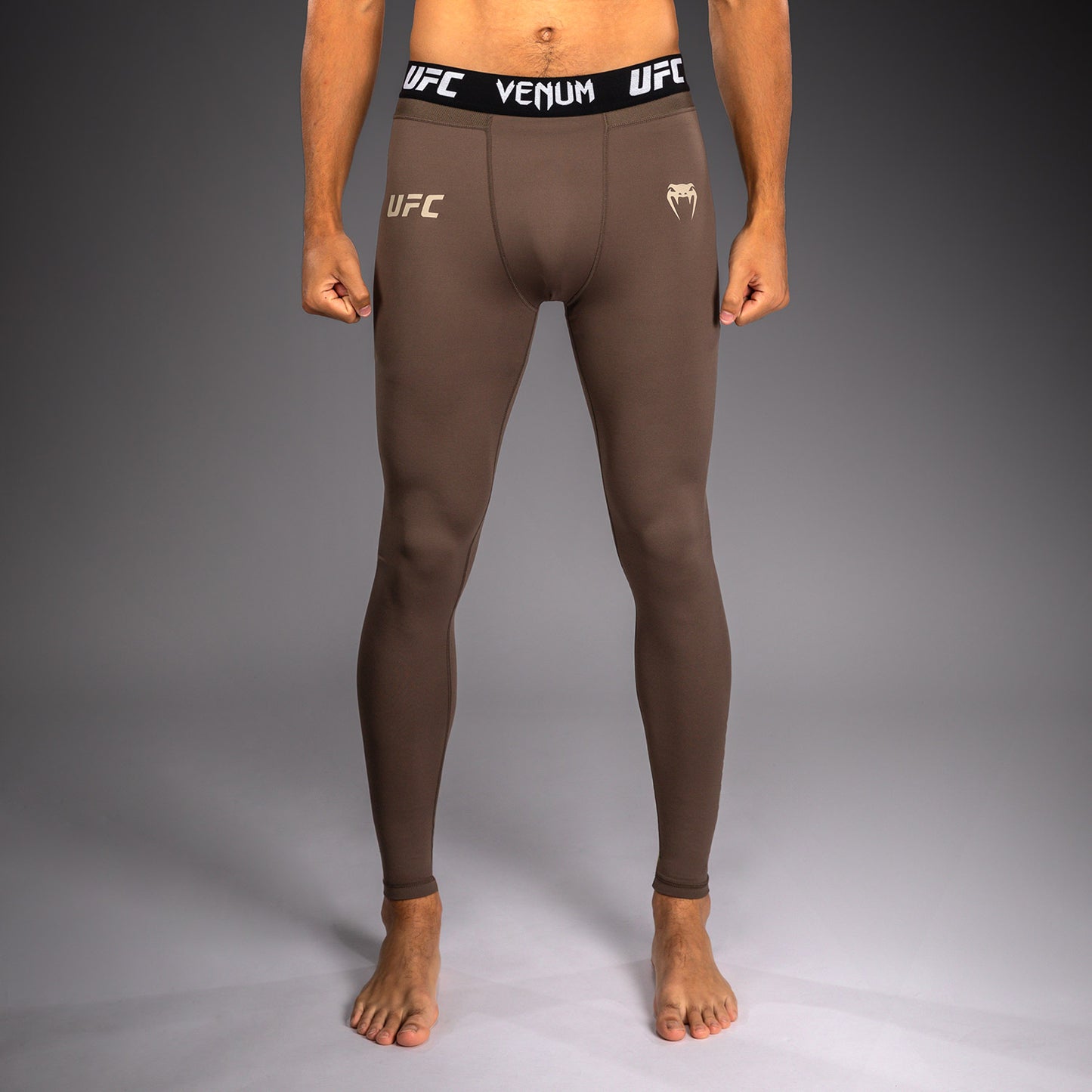 Pantalon de Compression Technique pour Homme Venum UFC Unity by Venum Authentic Fight Week - Marron