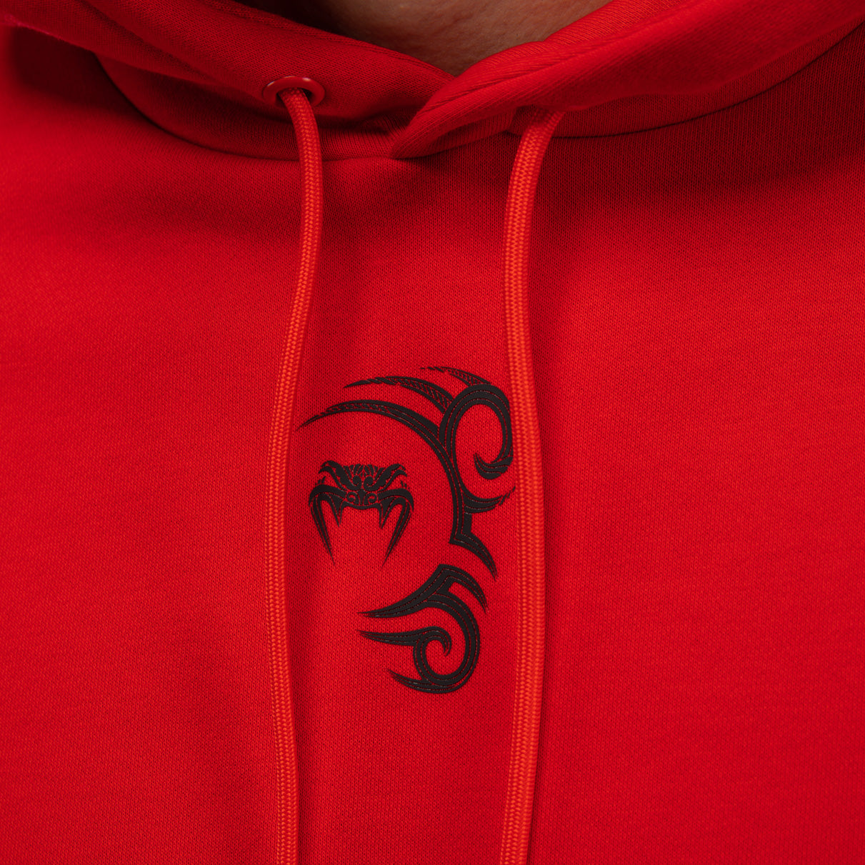 Sweat à capuche Venum x Mike Tyson Tiger - Rouge Intense/Noir Profond
