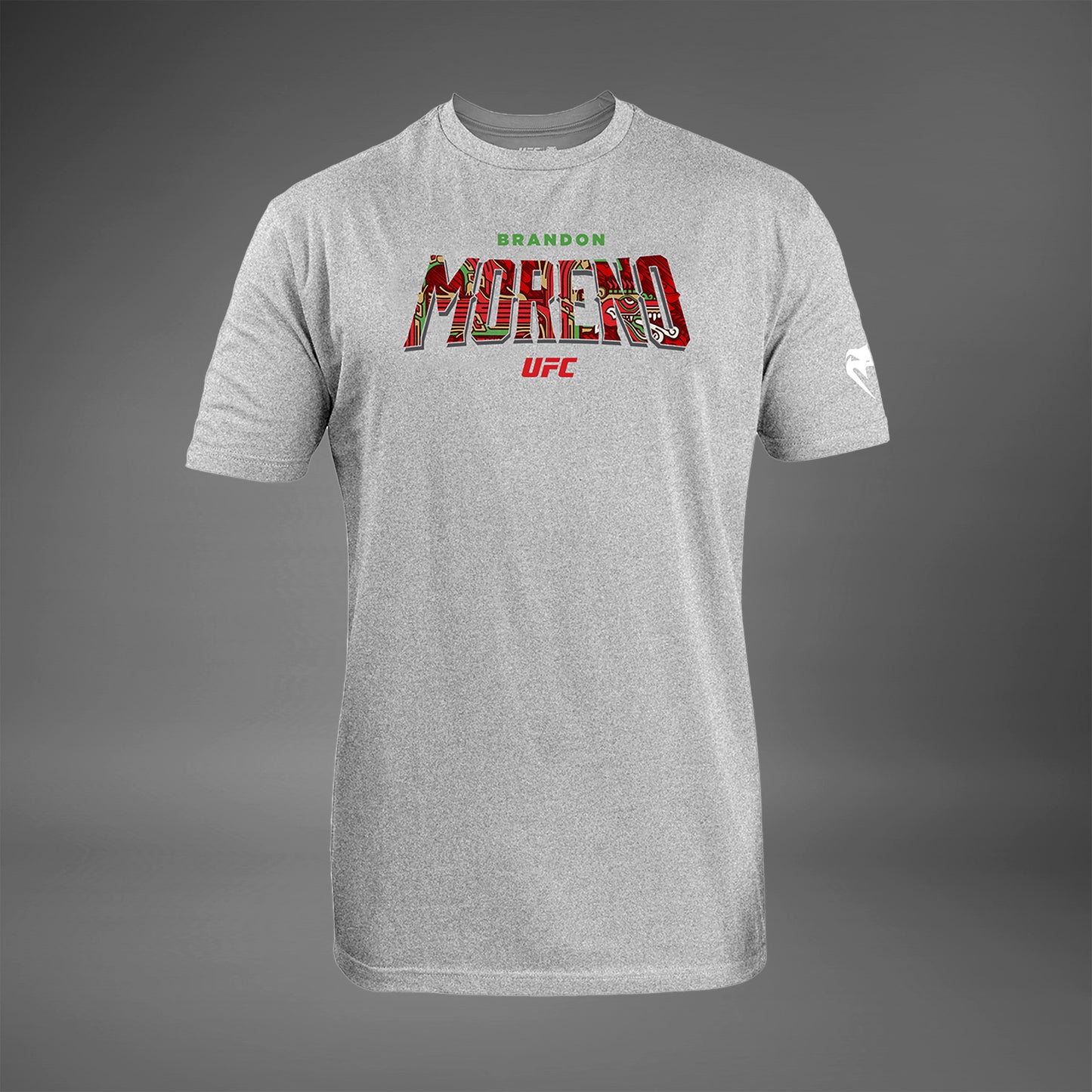 T-shirt pour Hommes UFC Unrivaled by Venum Brandon Moreno - Gris Mélangé - product-type_T-Shirts