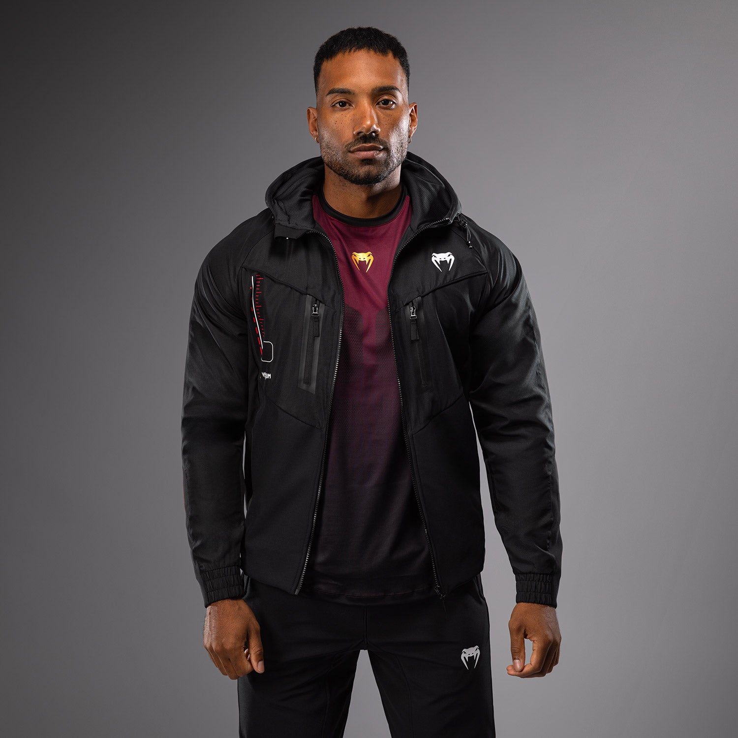 Veste de Survêtement Venum Tactical XT- Noir/Rouge Feu - product-type_Vestes