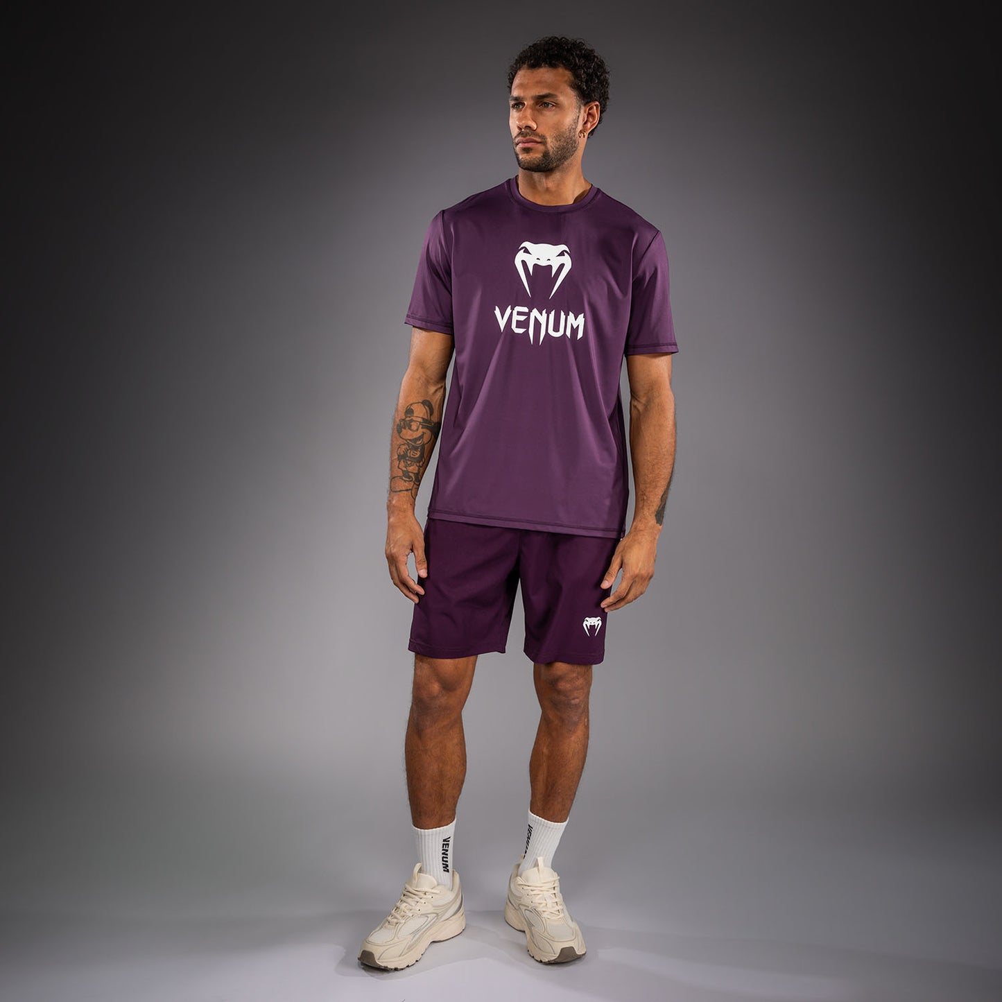 T-shirt Dry Tech Venum Classic - Violet foncé