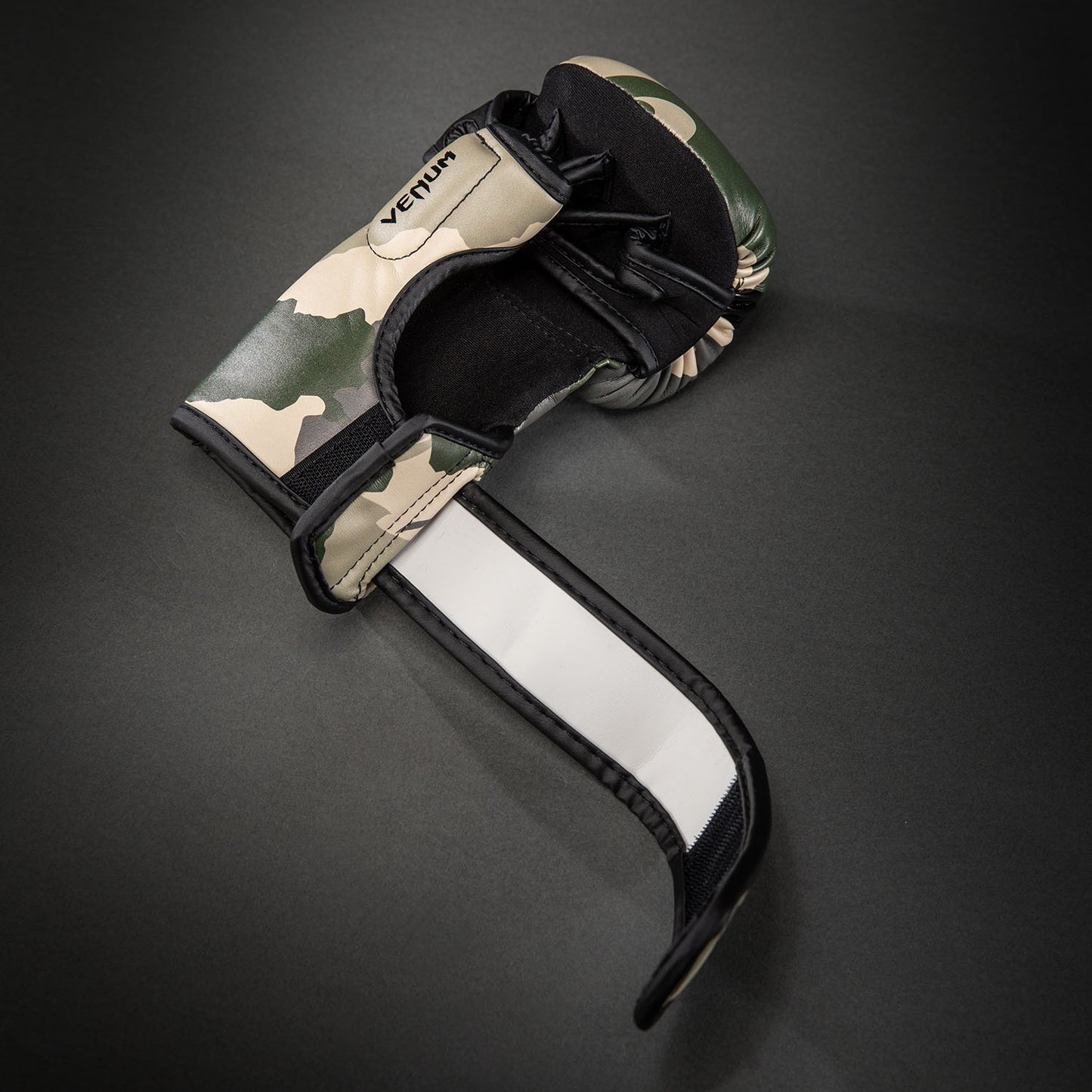 Gants de Sparring Venum Elite - Kaki/ Blanc Cassé
