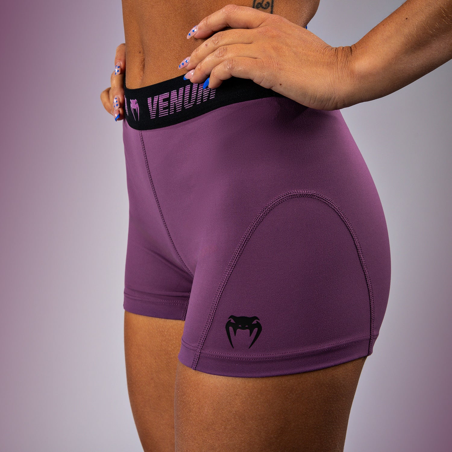 Short de compression Venum Elevate pour Femmes - Lilas - product-type_Shorts de compression