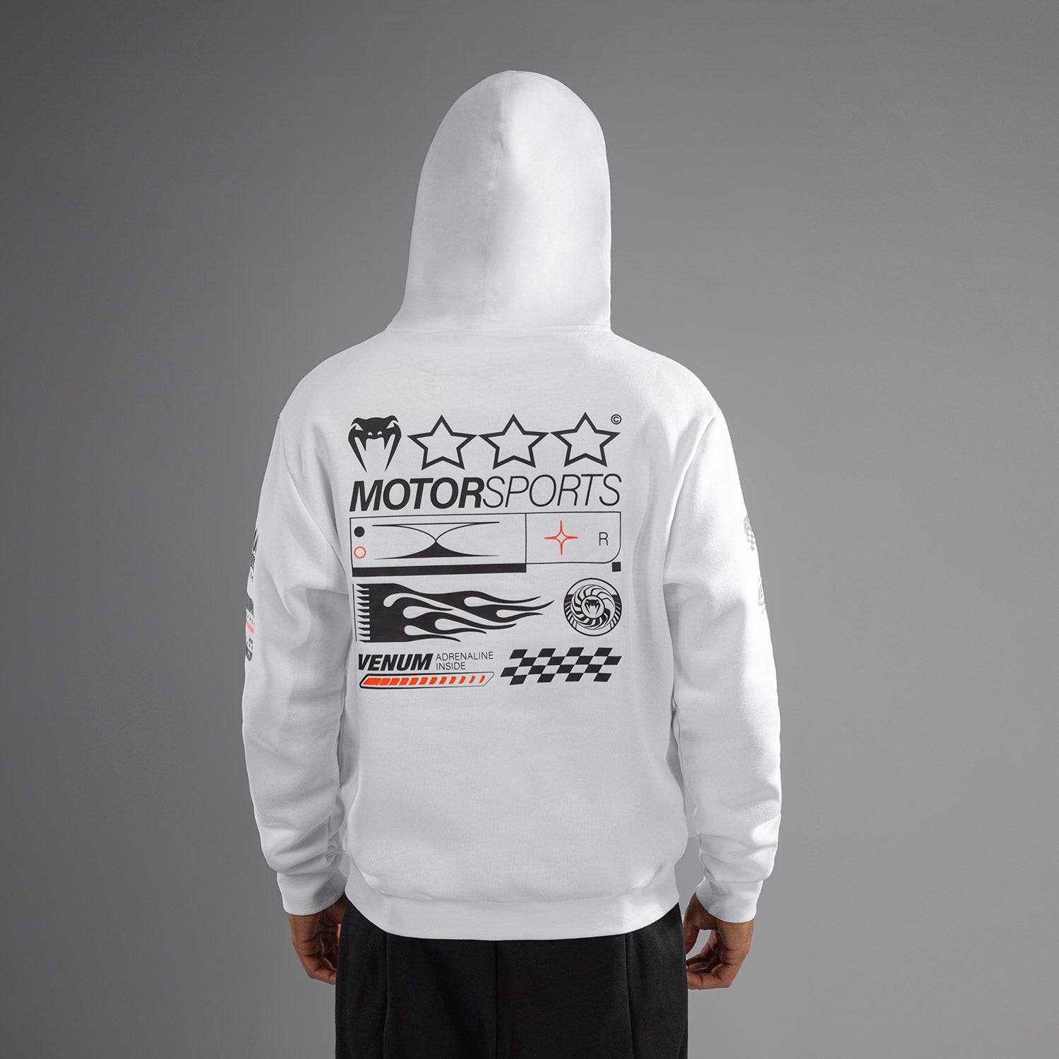 Sweatshirt à Capuche Venum Motorsport - Blanc Neige - product-type_Sweatshirts