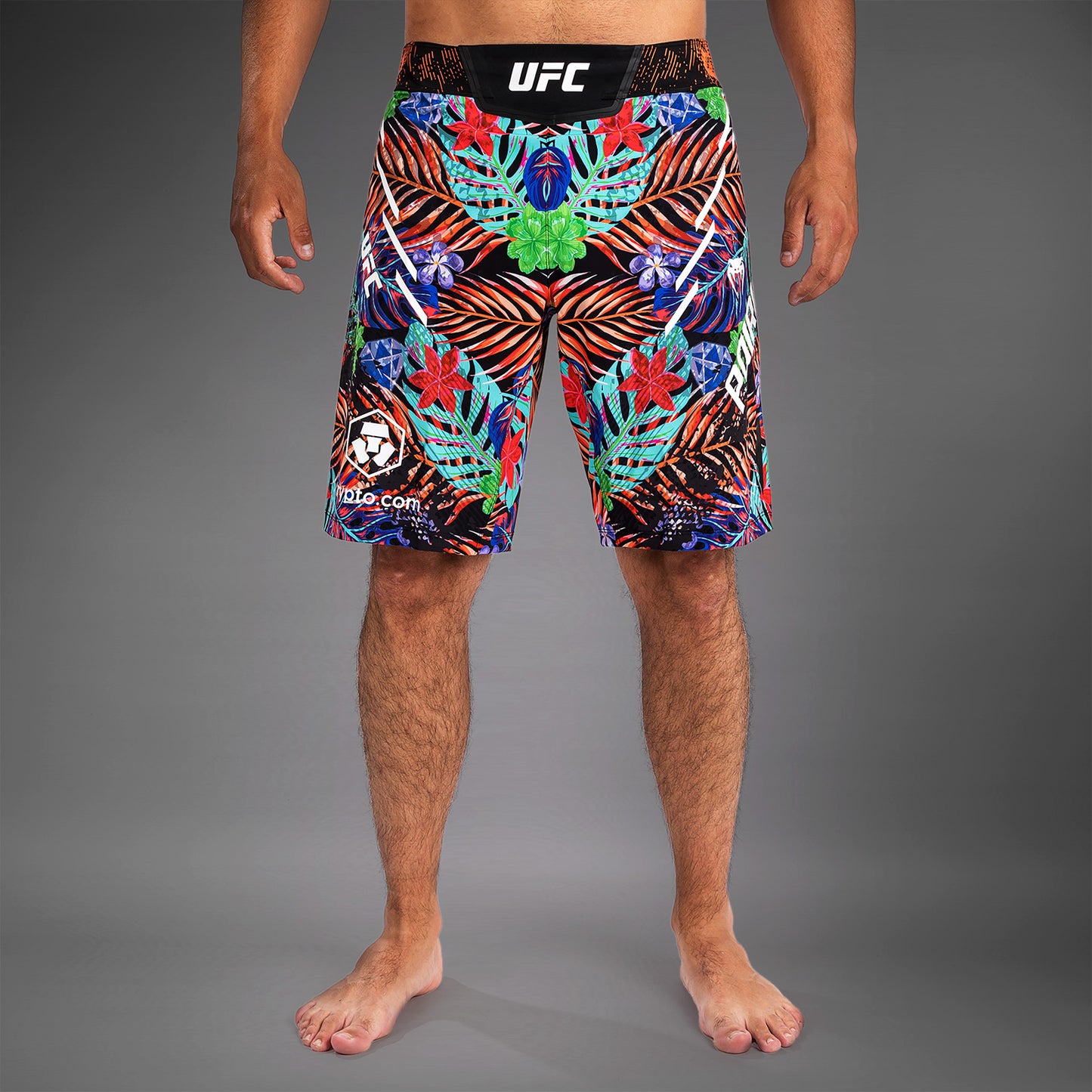 Short de Combat coupe longue pour Hommes UFC Unrivaled by Venum Dustin Poirier - Bleu - product-type_Shorts de MMA